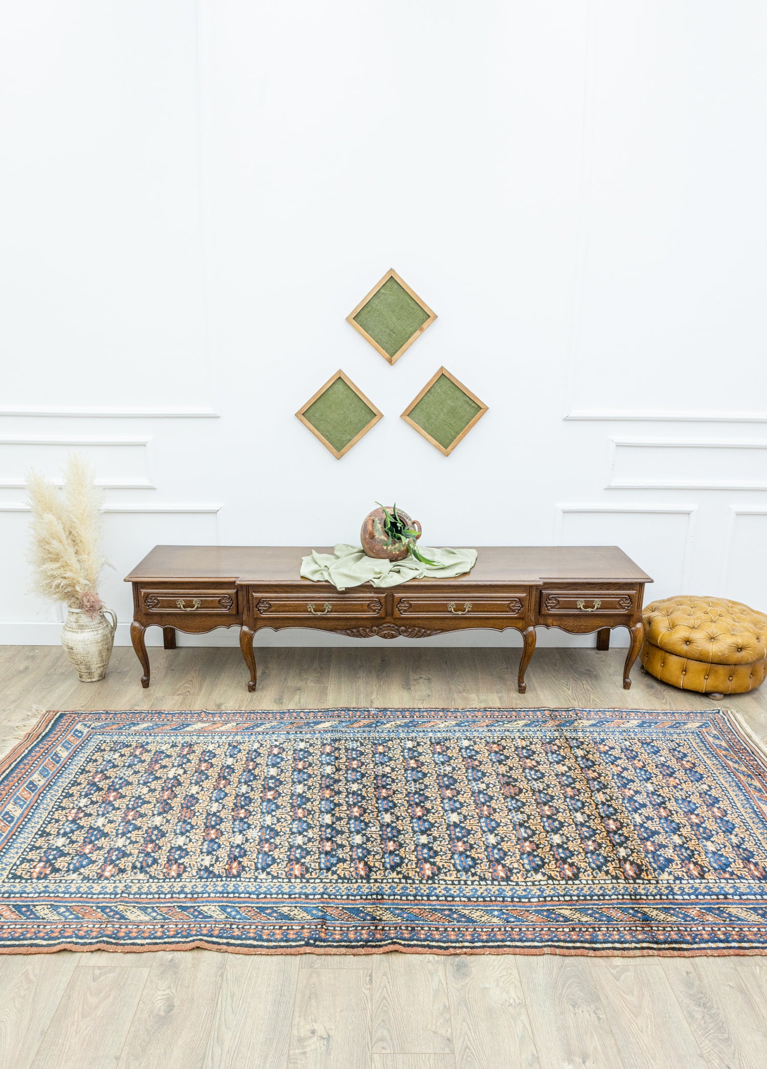 Larin Hand-Woven Wool Persian Rug 141x287 cm