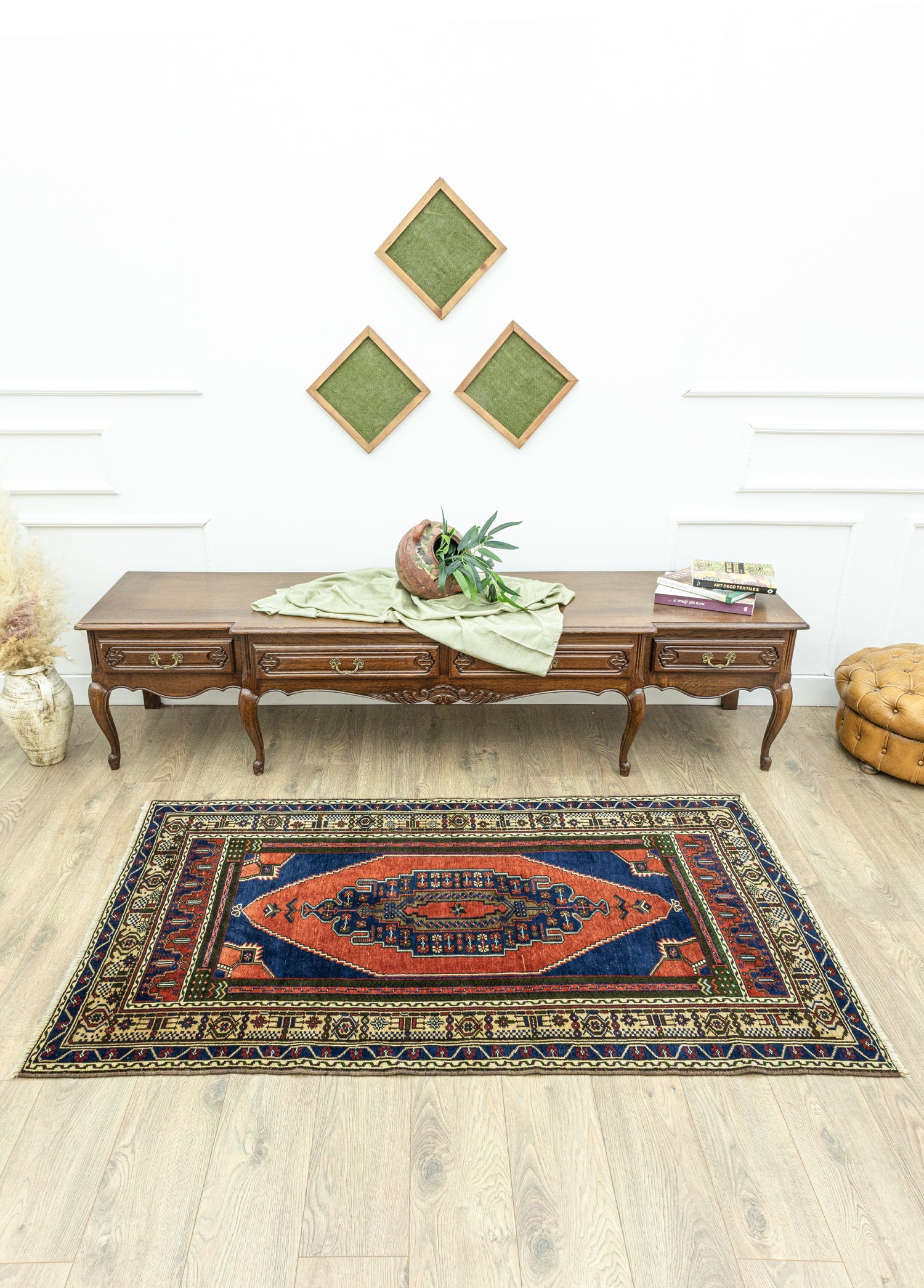 Berget El Dokuma Taşpınar Halısı 108x188 cm