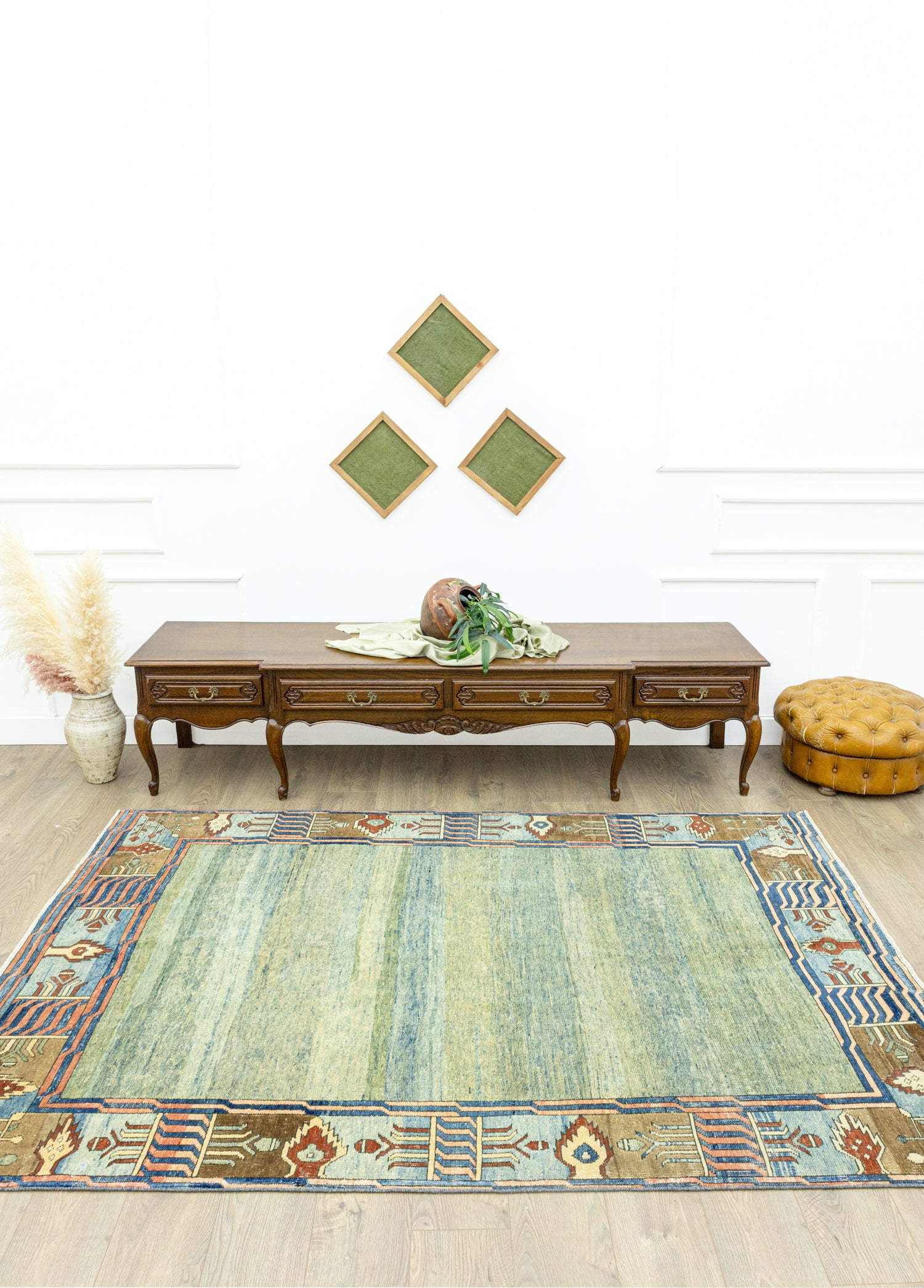 Eflin El Dokuma Abrajlı Azeri Halı 170x244 cm