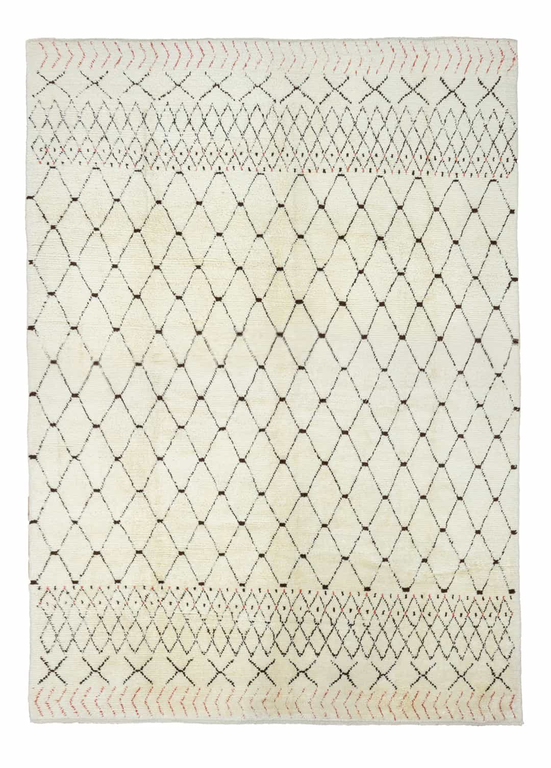 Fes El Dokuma Moroccan Tarzı Yün Halı 310x427 cm