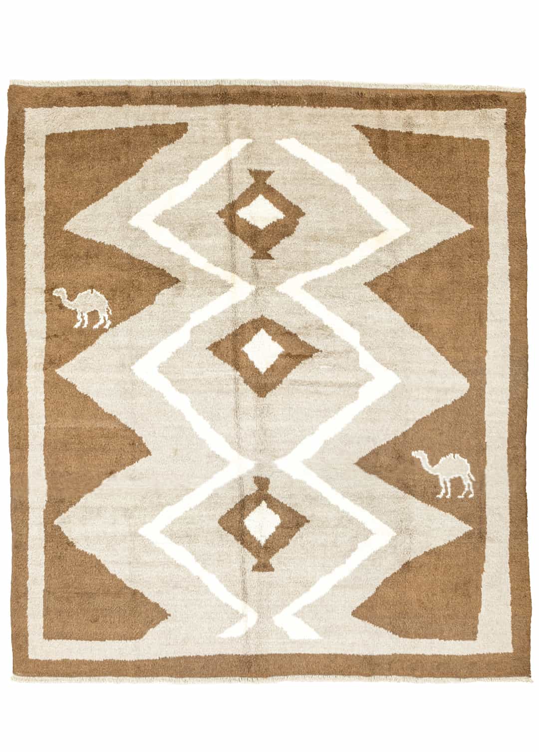 Caisa Deve Figürlü El Dokuma Moroccan Halı 269x304 cm