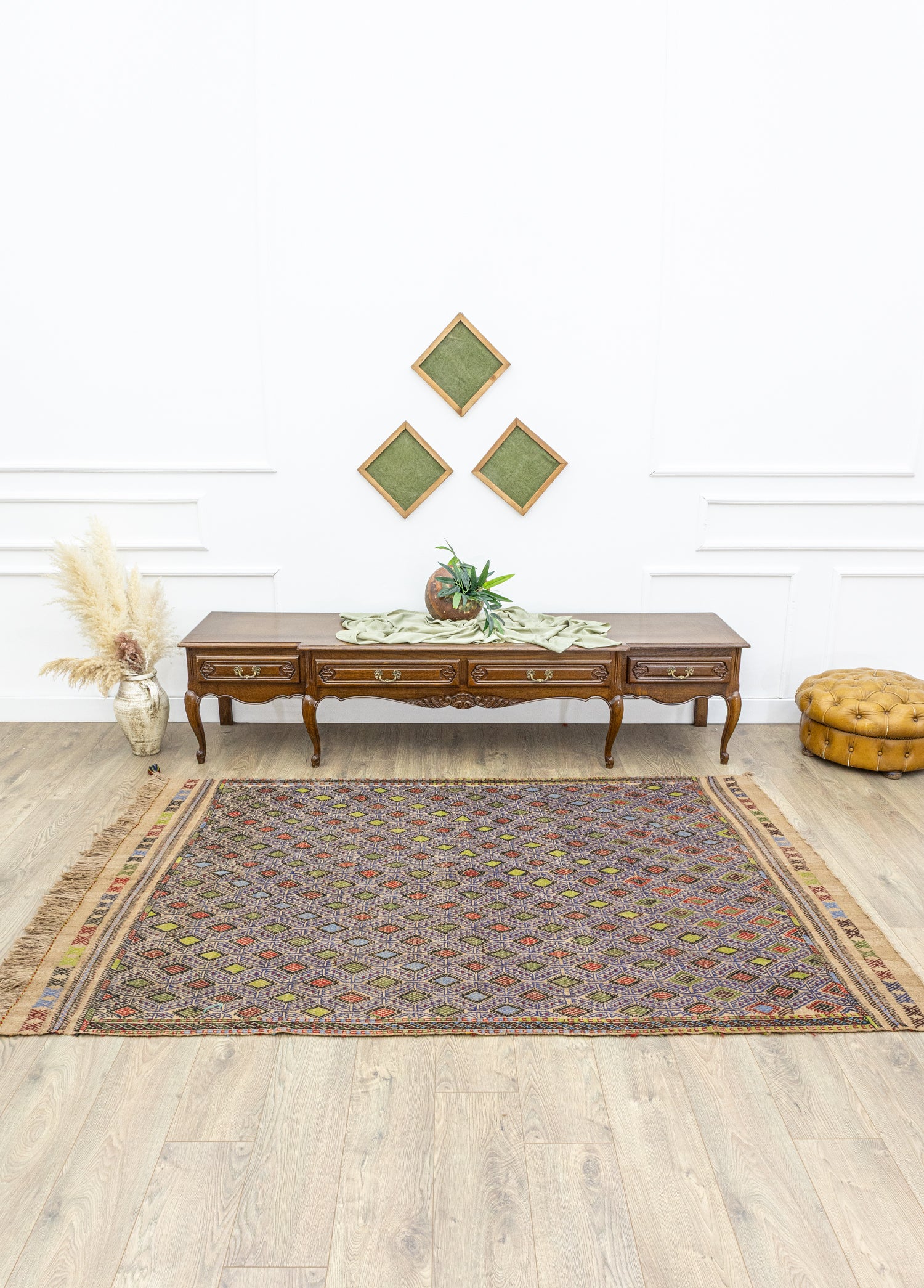 Mogan Colorful Wool Sweet Rug 156x240 cm