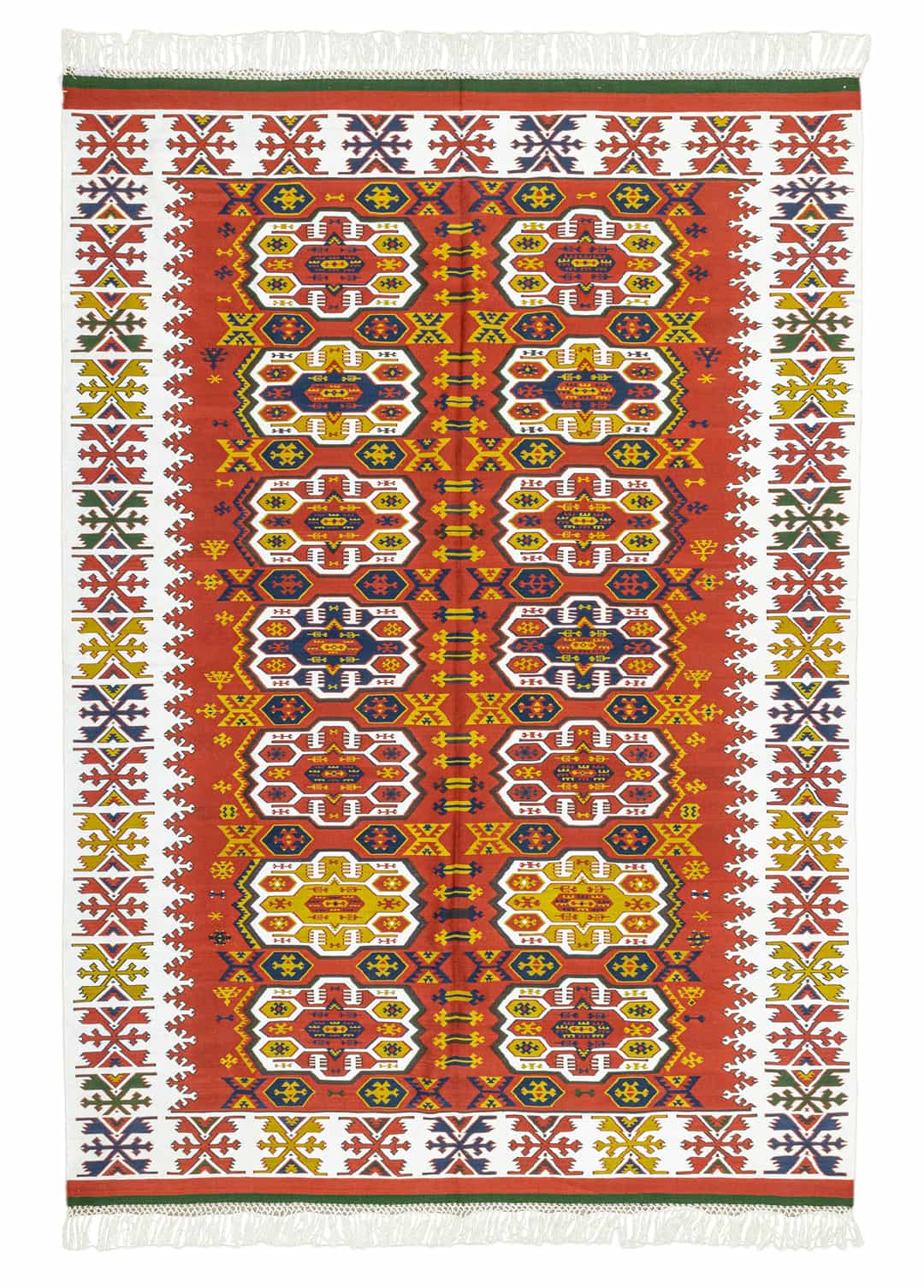 Halas El Dokuma İpek Kilim 169x236 cm