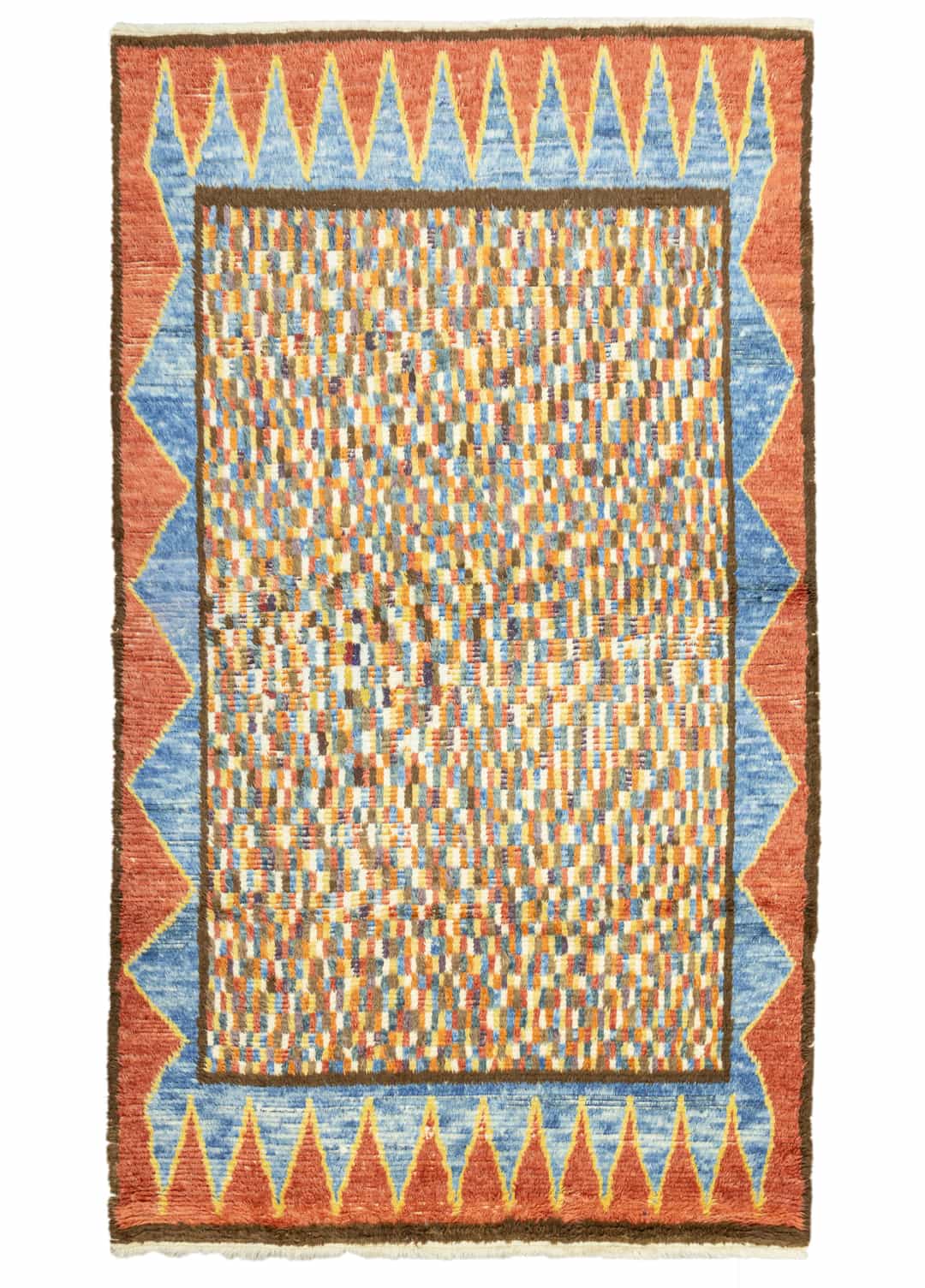 Mathilde Renkli El Dokuma Tülü Halı 153x264 cm