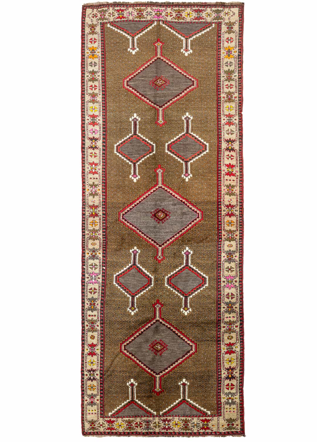 Cenker El Dokuma Kars Halısı 186x510 cm