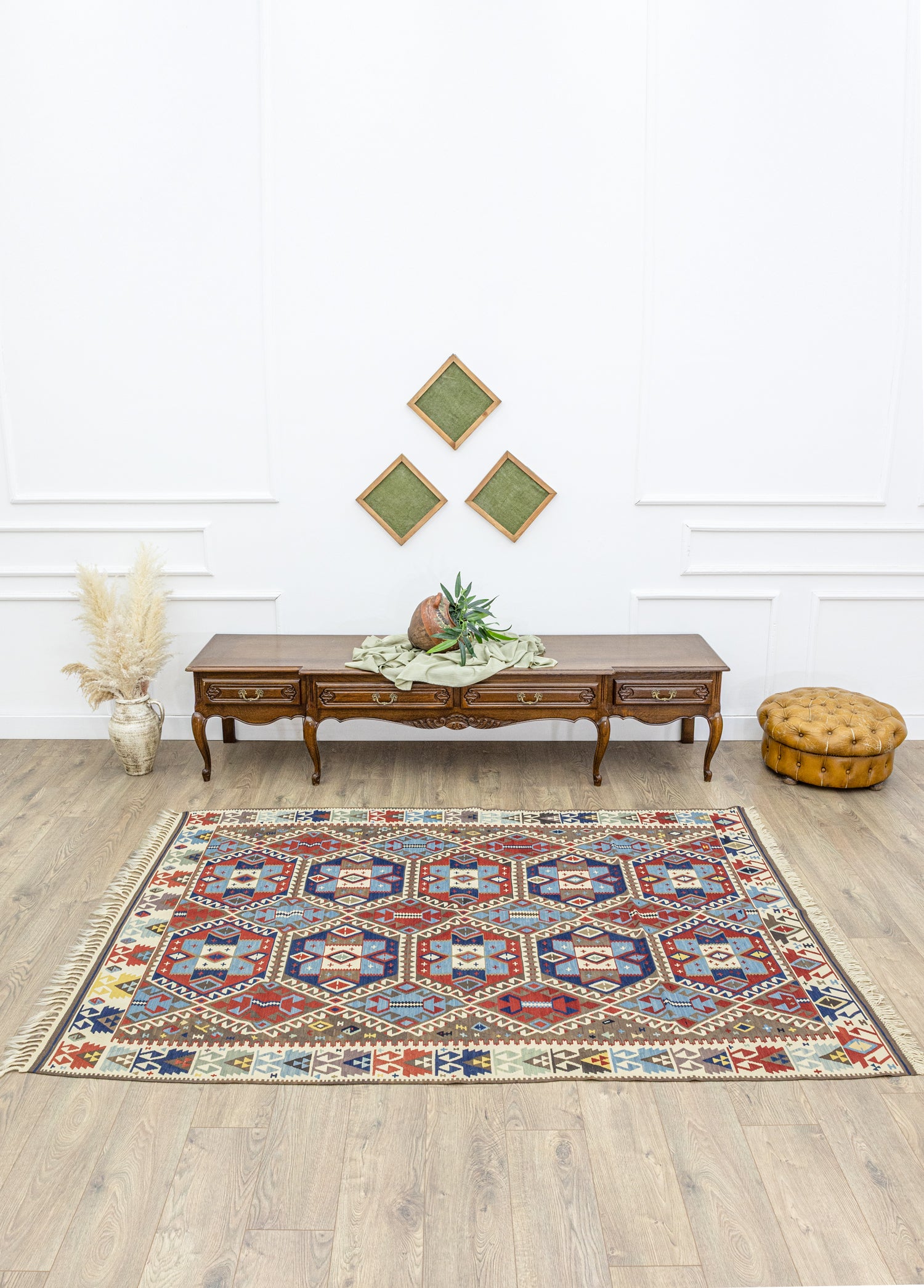 Gordion El Dokuma Kars Kilimi 163x231 cm