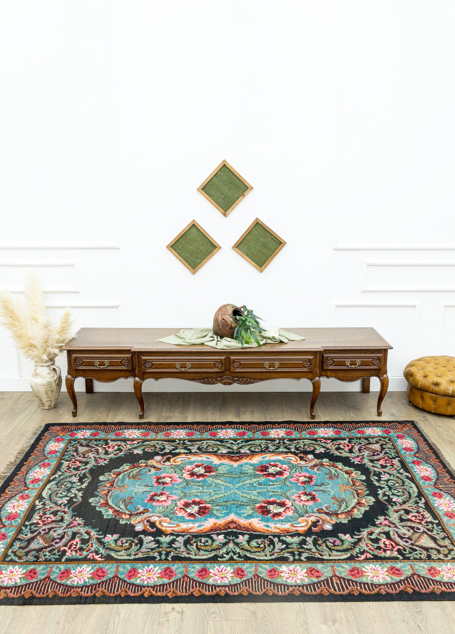 Saner Hand-Woven Karabakh Kilim 194x257 cm