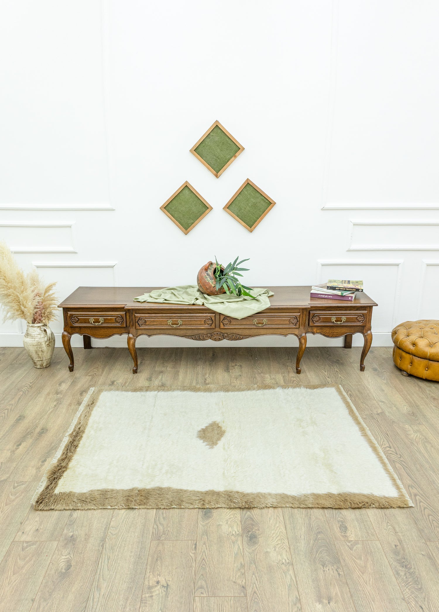 Tully Hand Woven Mohair Tulu Rug 116x167 cm