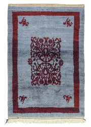Eynehan İlkel Tasarımlı Yün Halı 120x176 cm