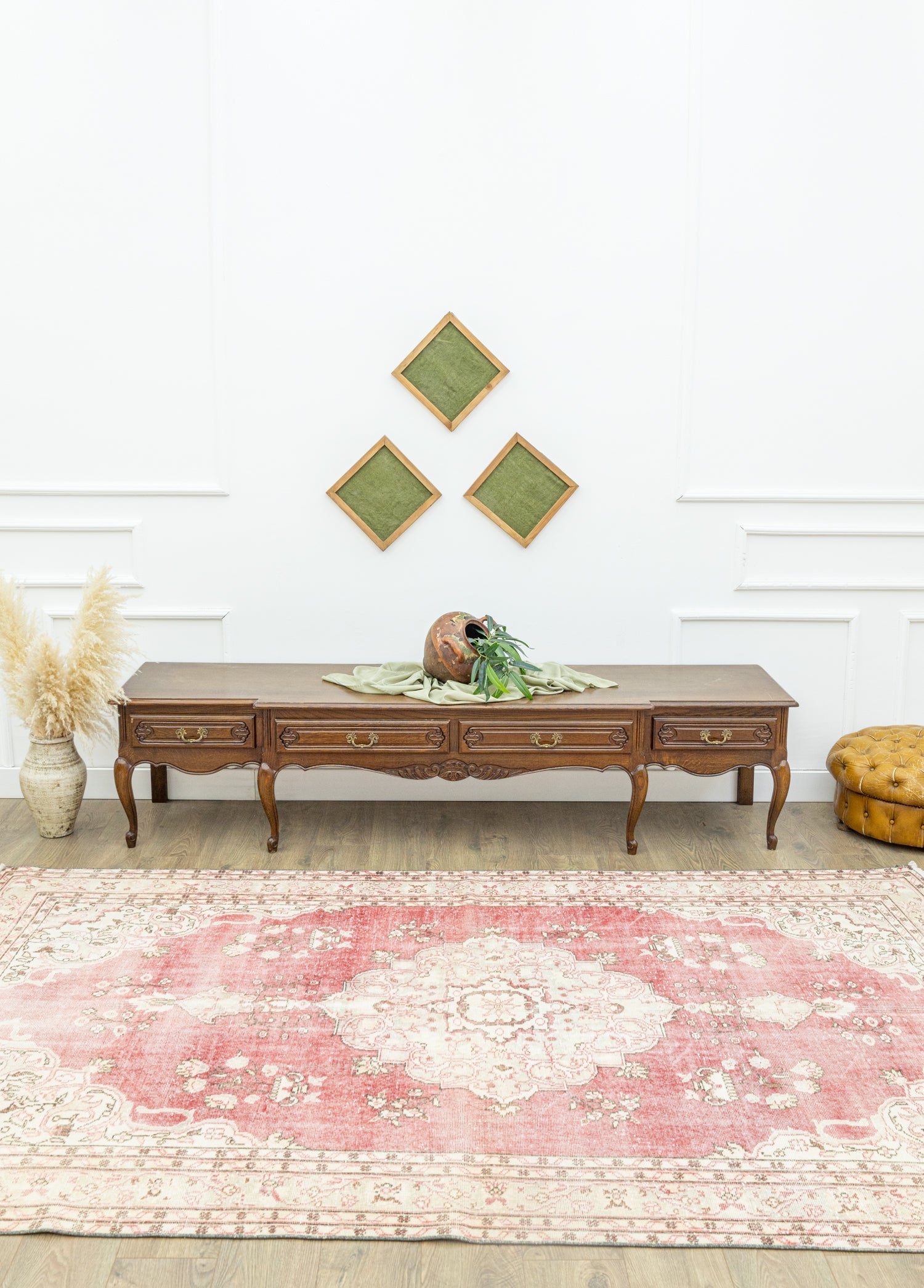 Payam Çiçek Desenli El Dokuma Halı 181x301 cm