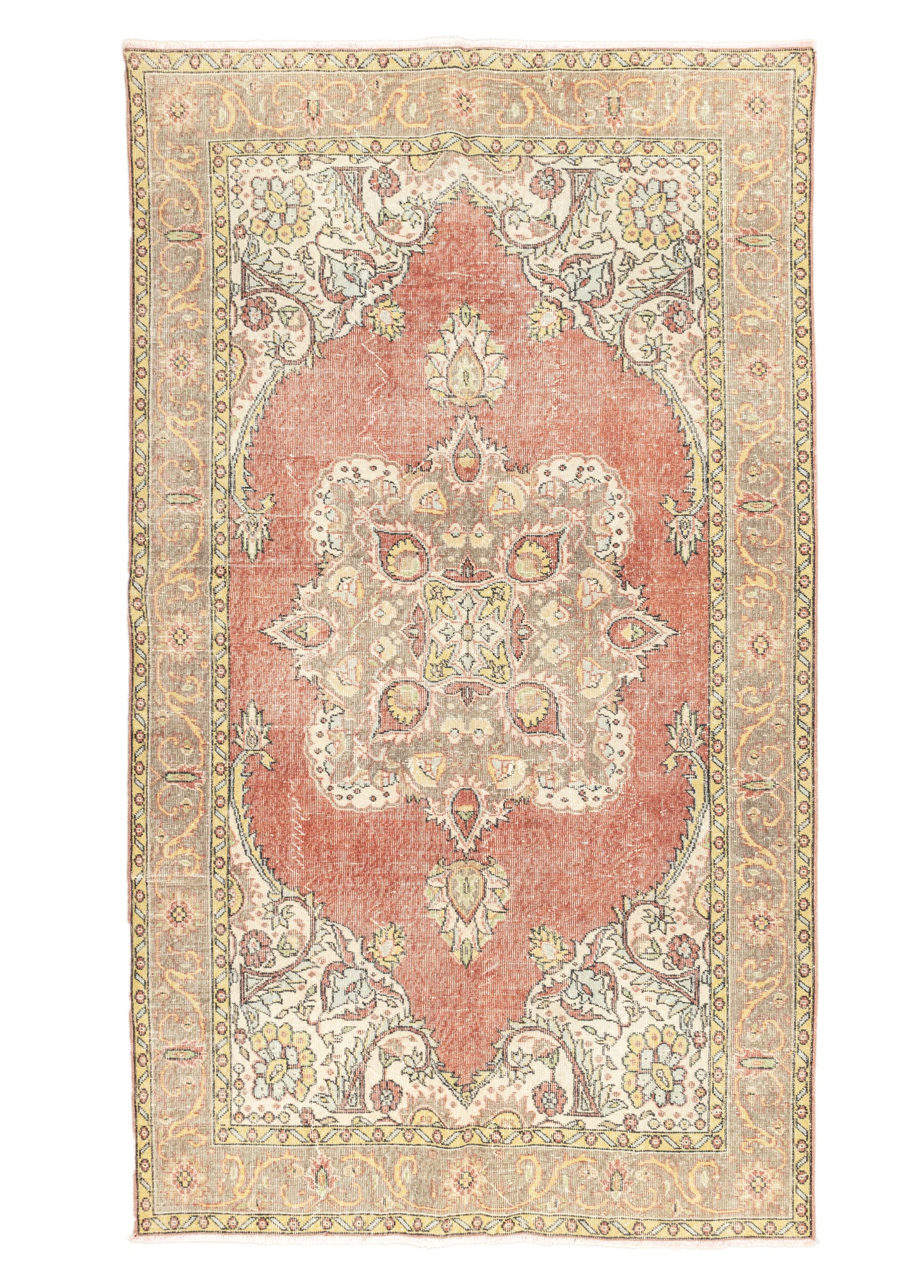 Enis Rustik Tasarımlı El Dokuma Halı 181x289 cm