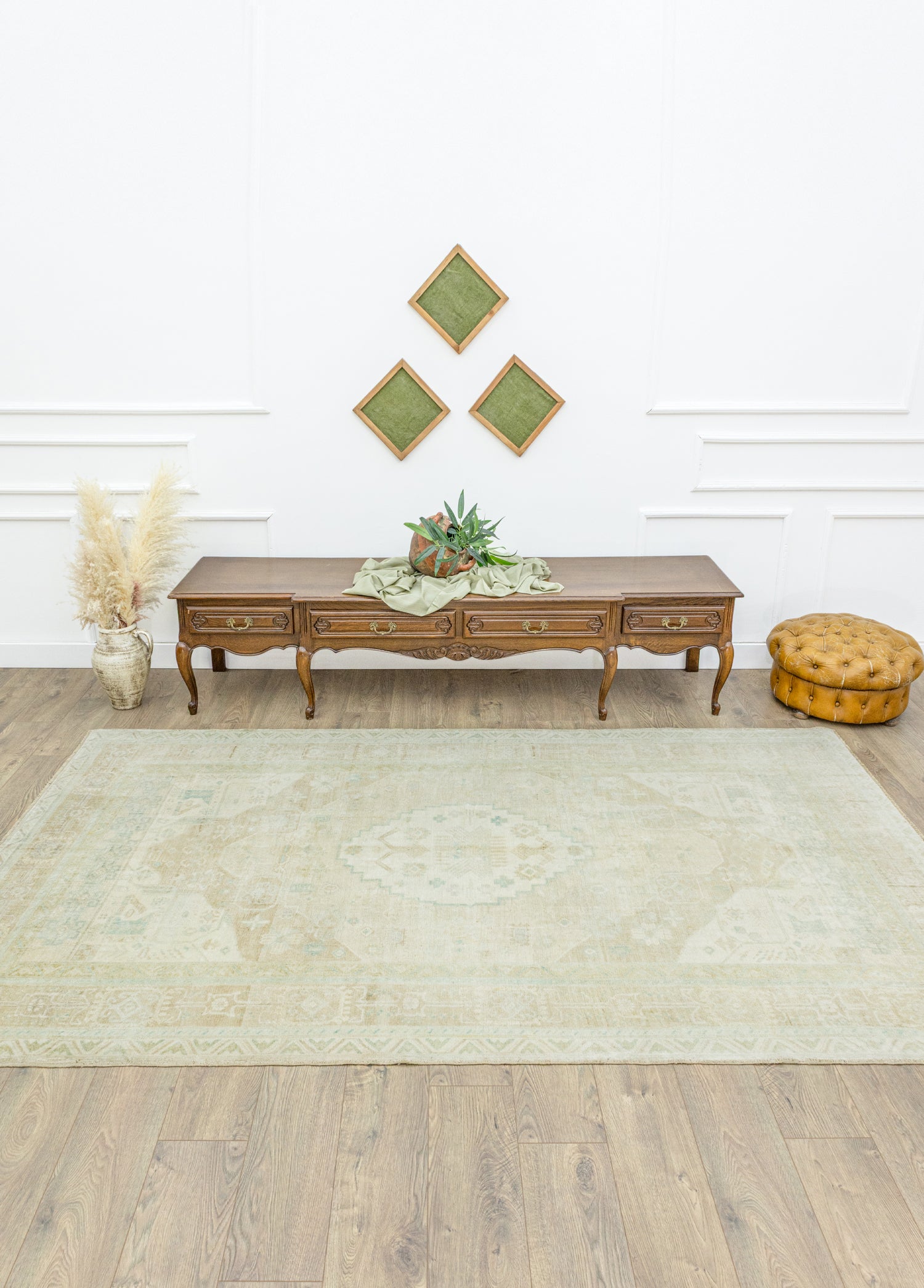 Skade Vintage El Dokuma Yün Halı 173x299 cm