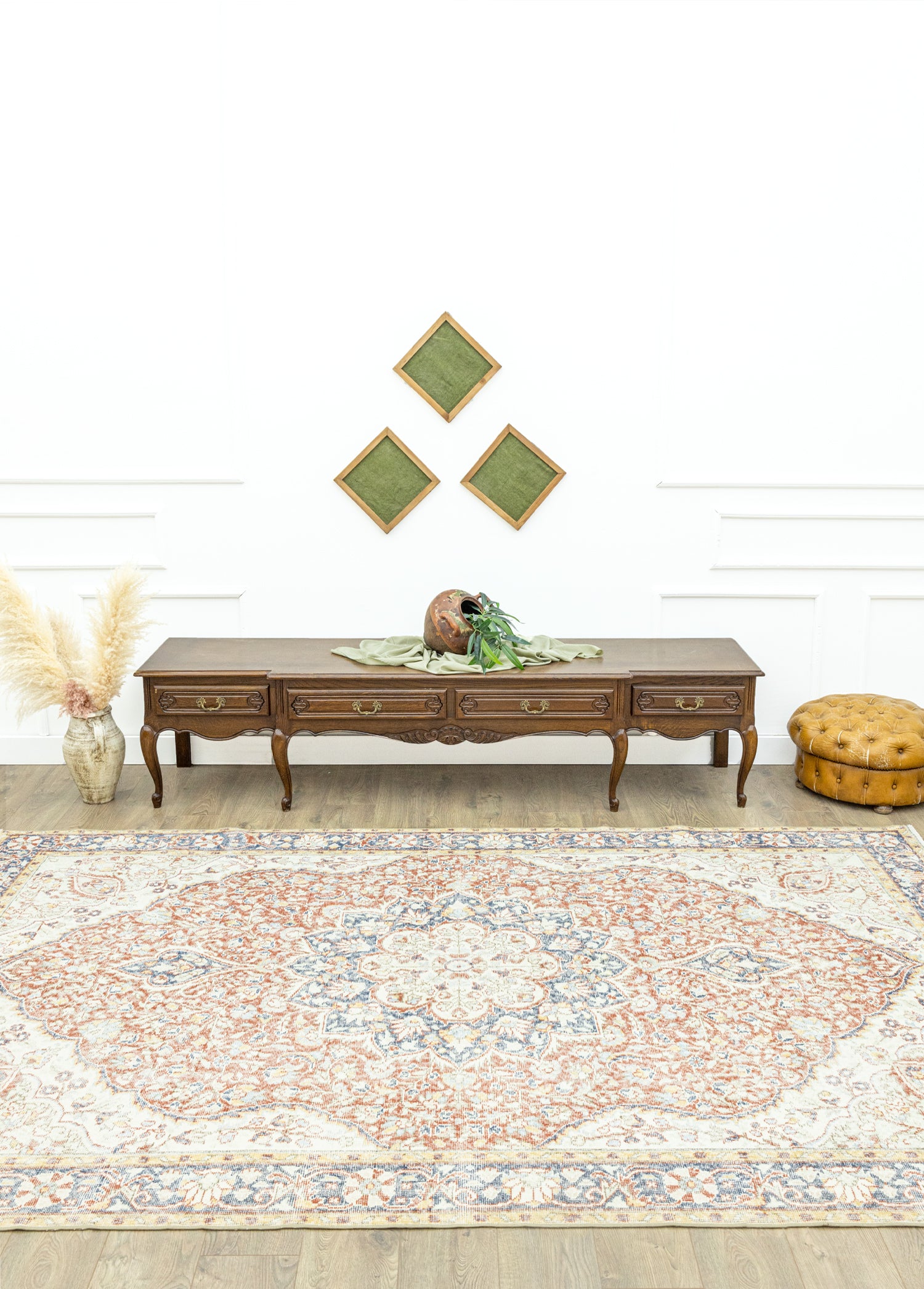 Humla Madalyon Tasarımlı Halı 208x326 cm