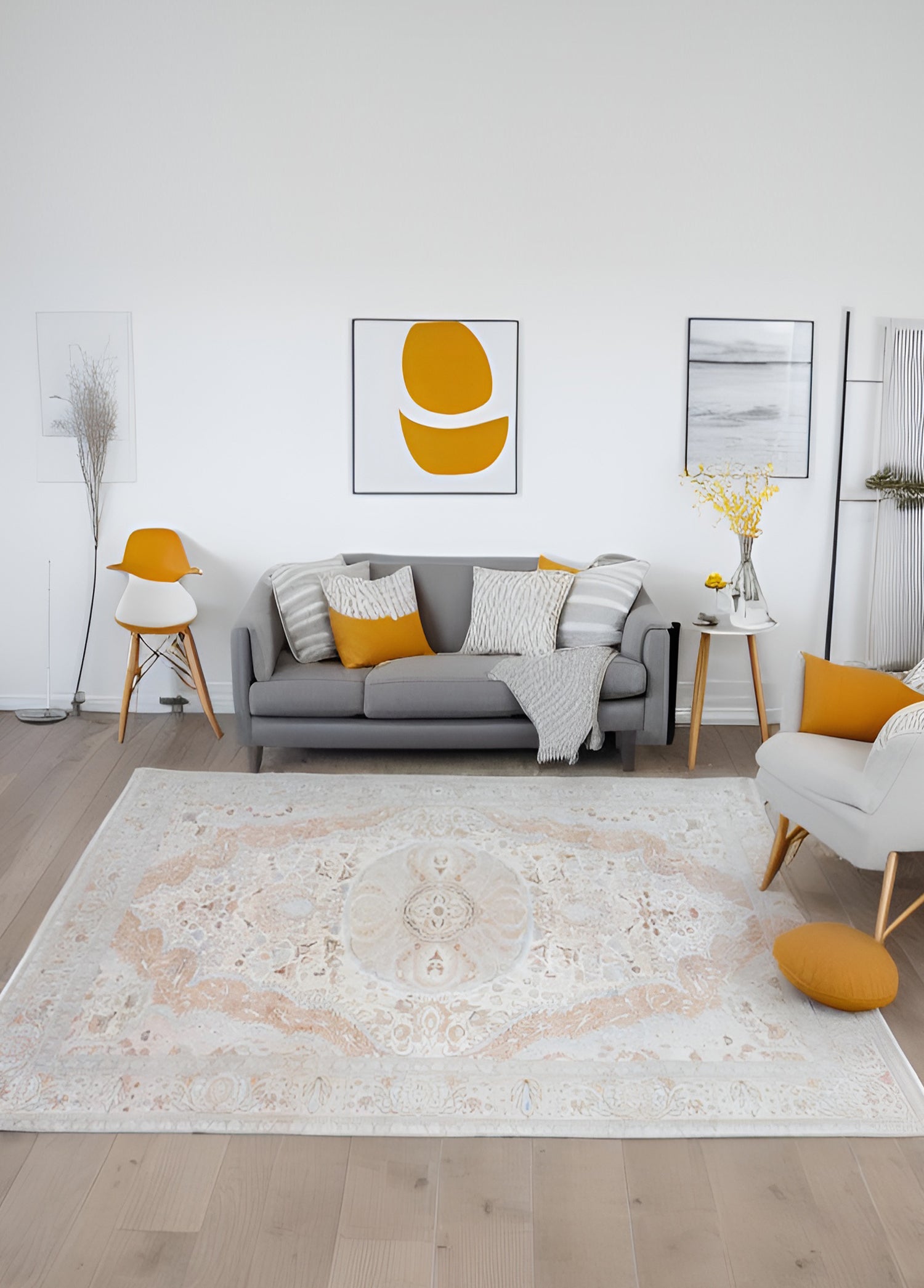 Tomris Oriental Desenli El Dokuma Kayseri Bünyan Halısı 192x292 cm