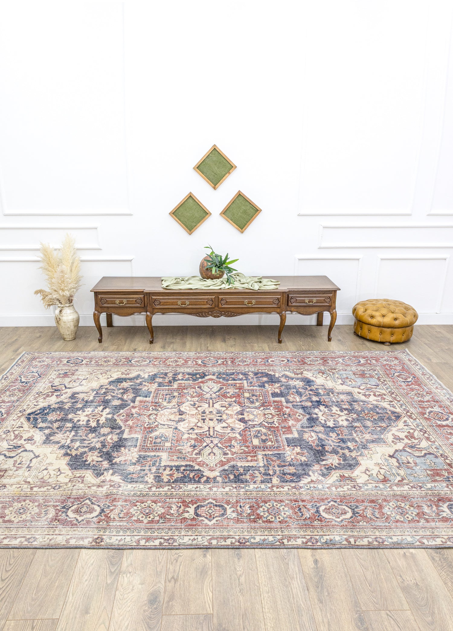 Satu Rustik Desenli El Dokuma Halı 229x348 cm