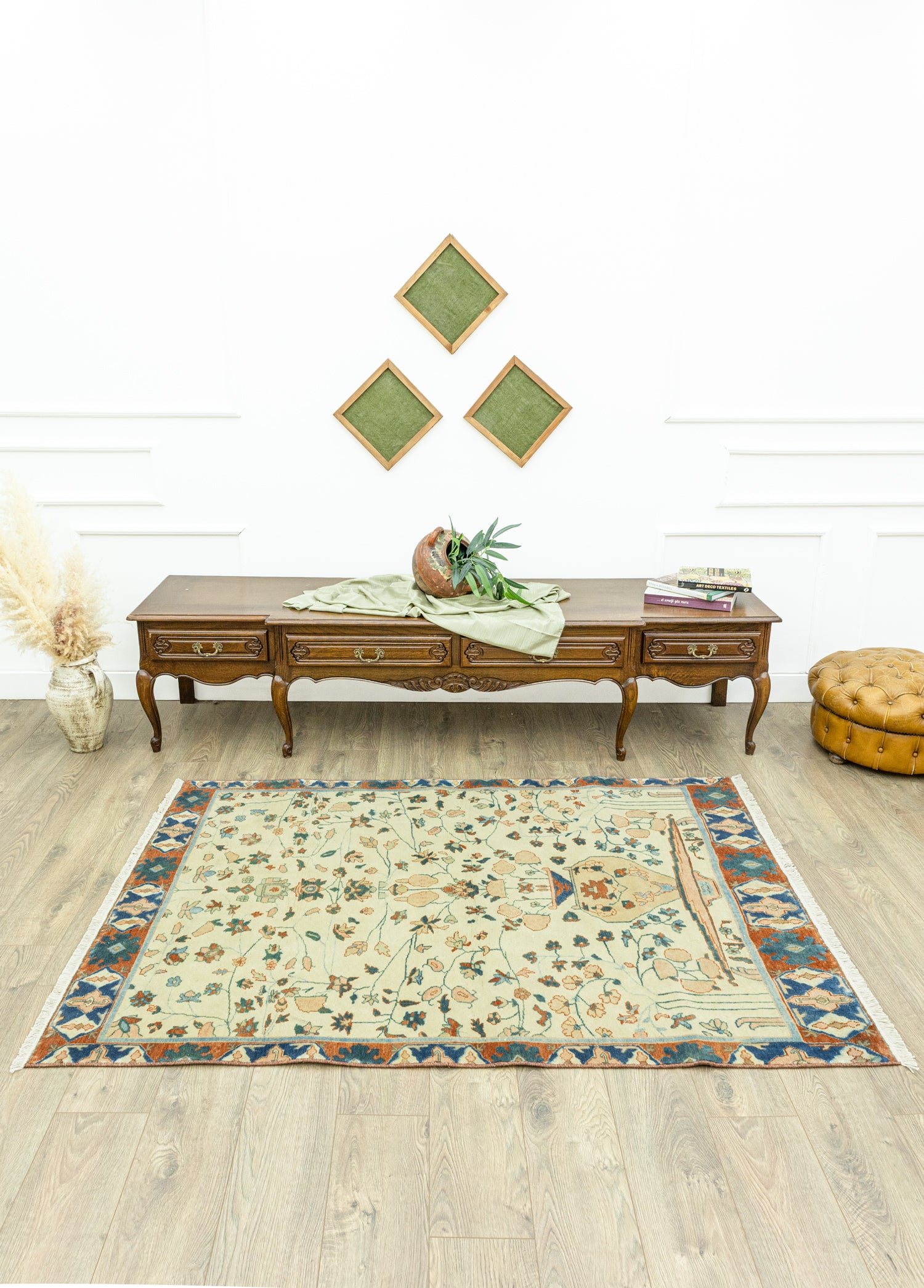 Zerhan Dekoratif El Dokuma Halı 132x190 cm