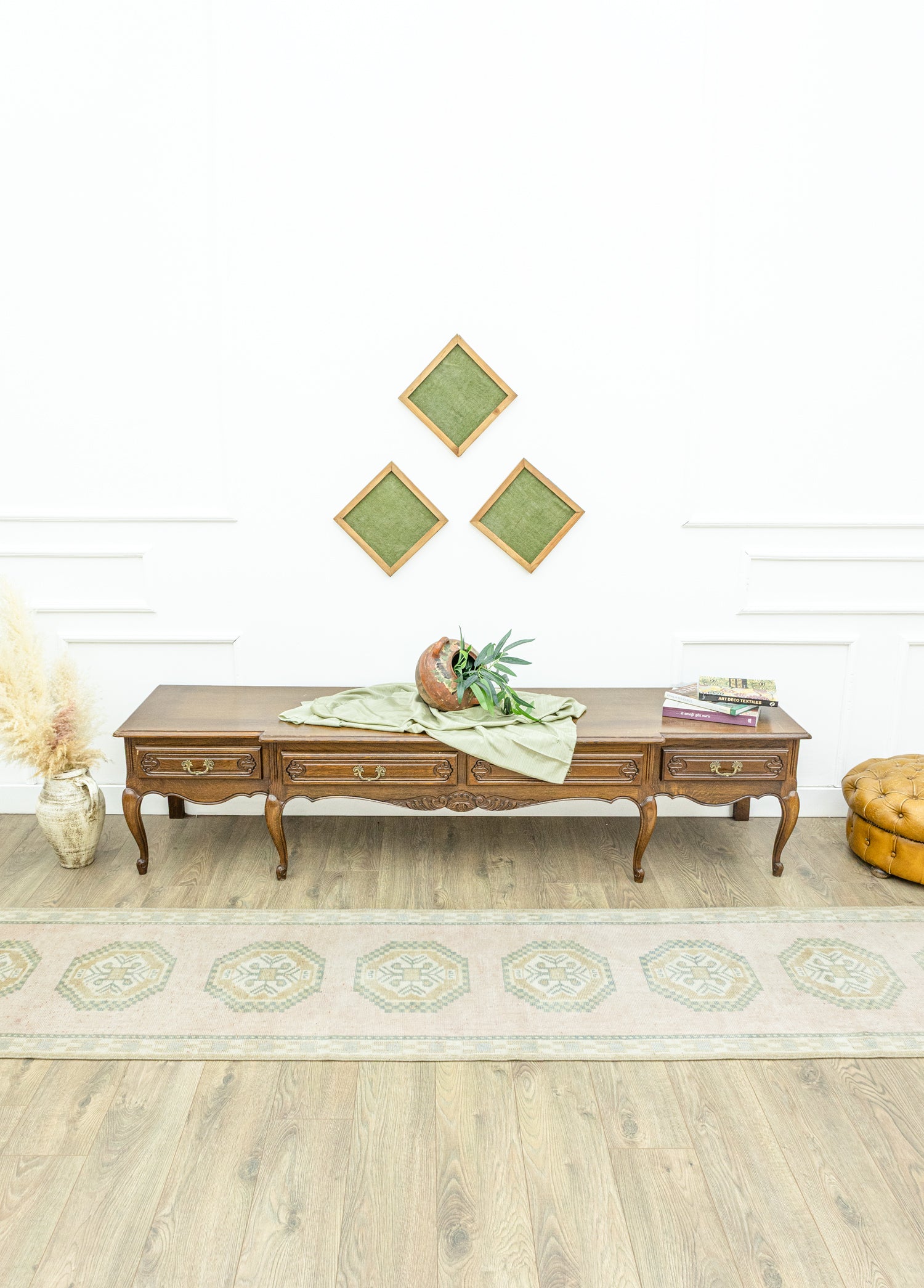 Güzler Hand Woven Decorative Runner 73x350 cm