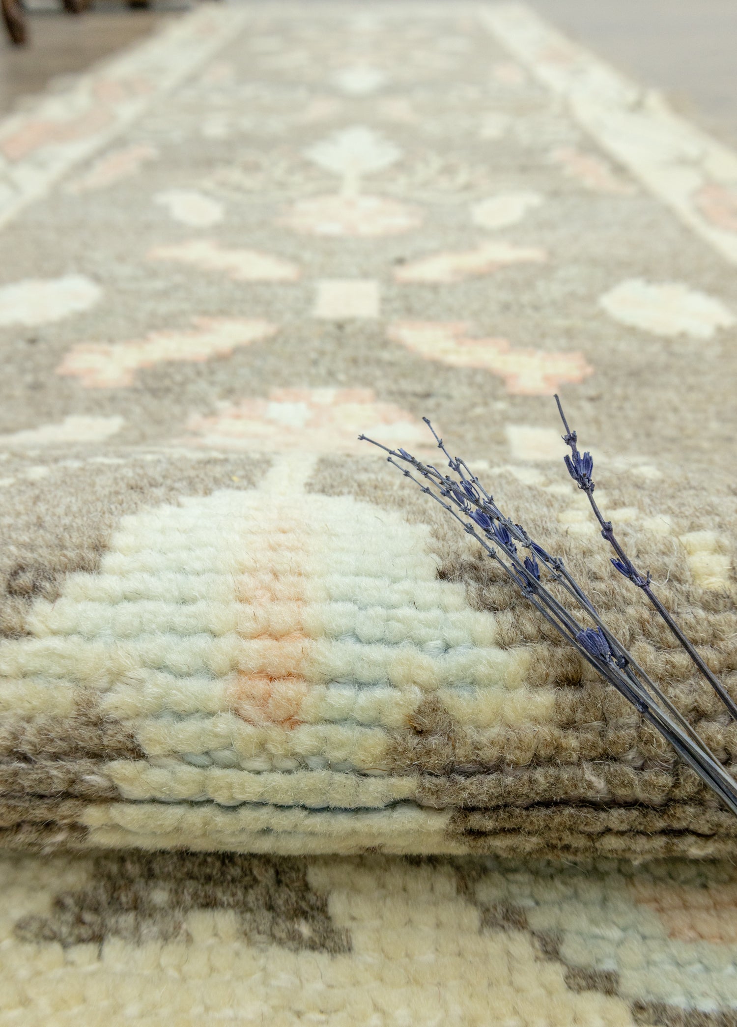 Siyurgal Floral Desenli Uşak Yolluk 70x251 cm