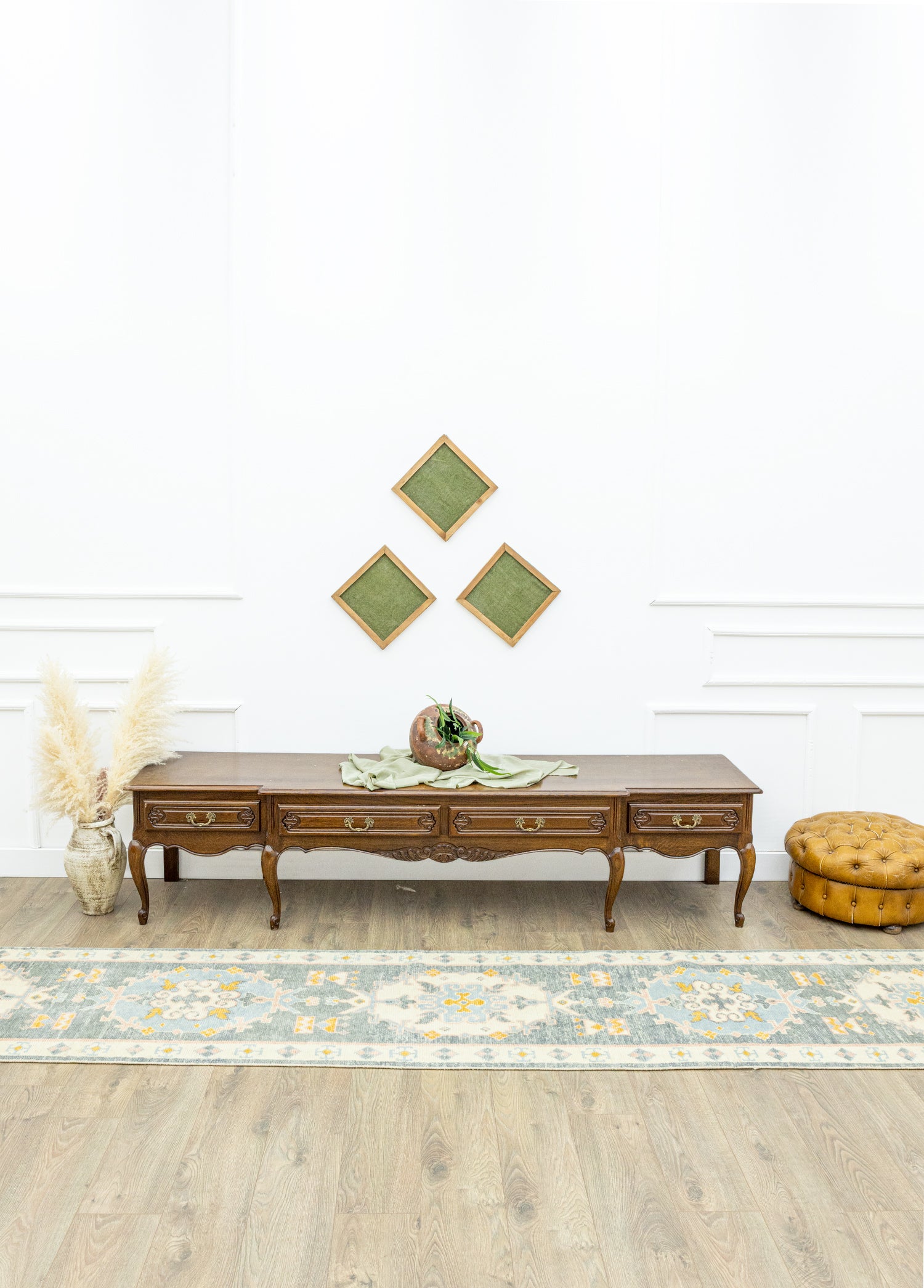 Barlas El Dokuma Uşak Yolluk 79x402 cm