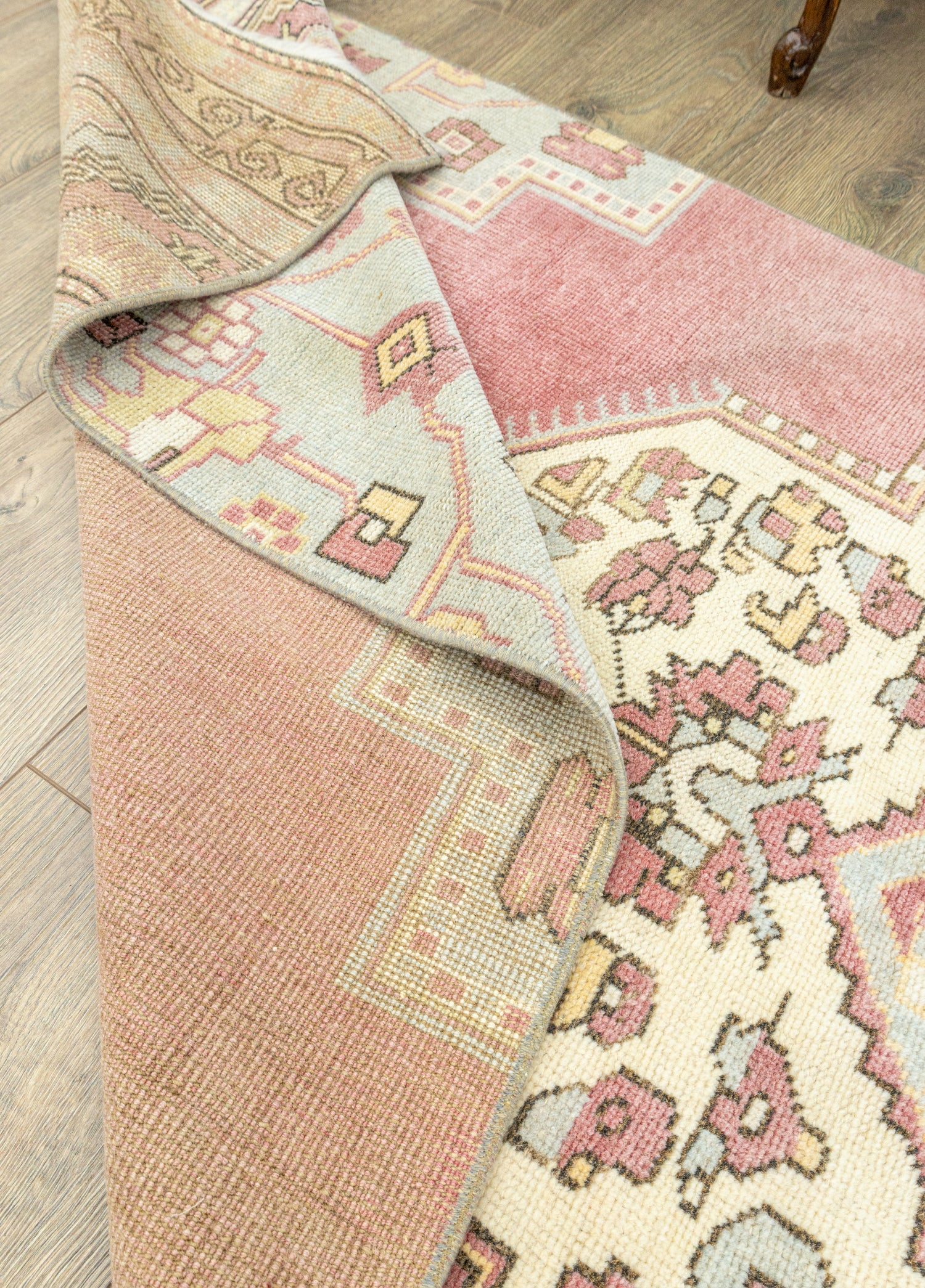 Liatris Geleneksel Desenli Yün Yolluk 91x309 cm