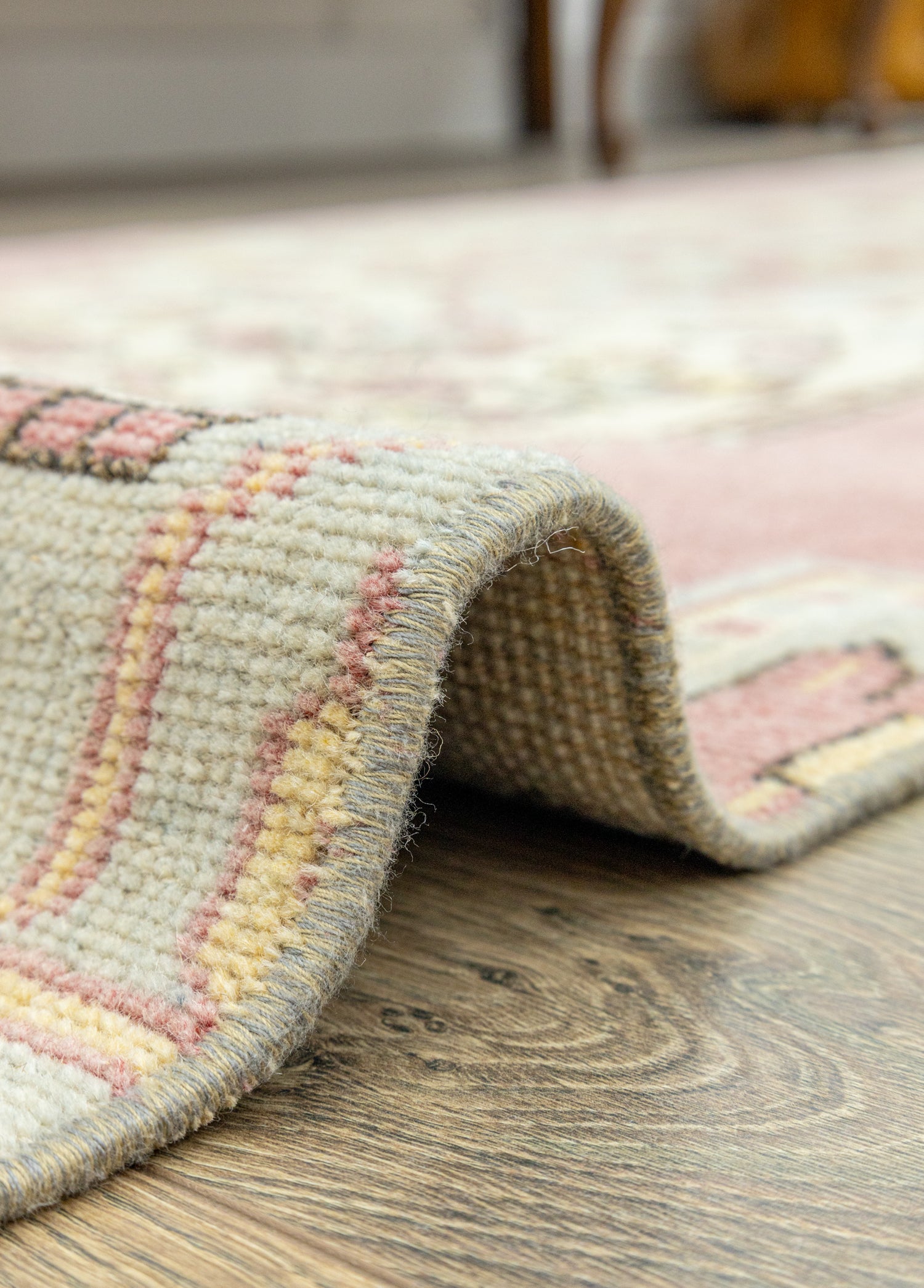 Liatris Geleneksel Desenli Yün Yolluk 91x309 cm