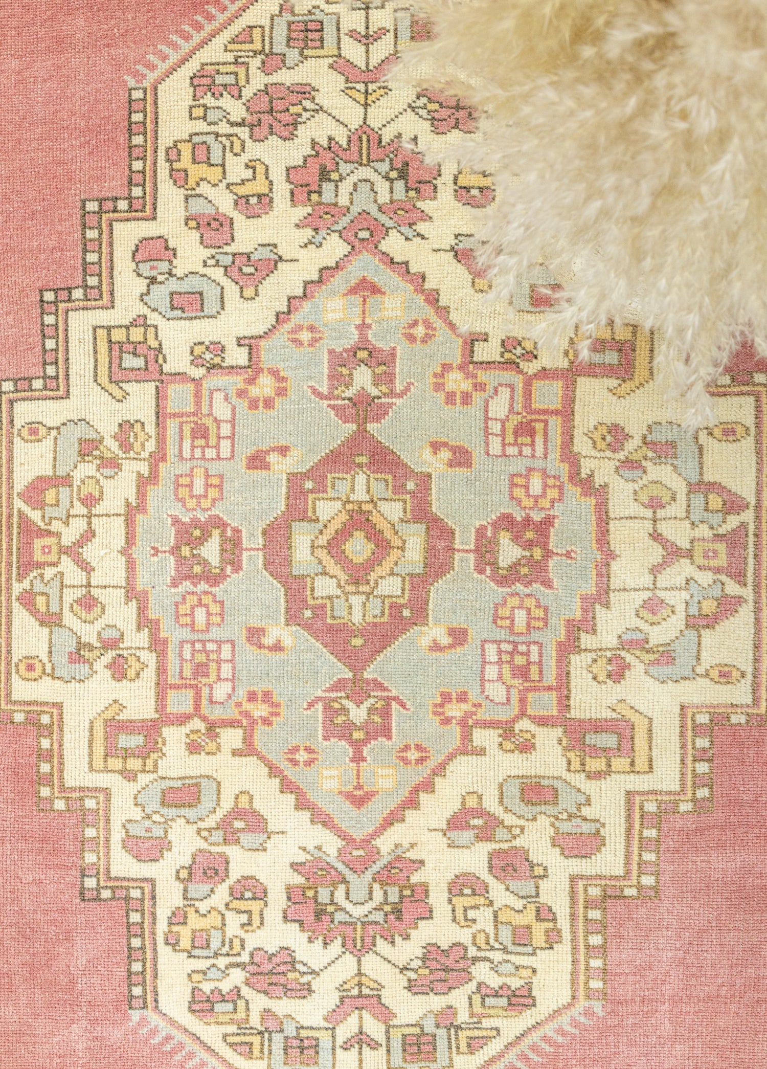 Liatris Geleneksel Desenli Yün Yolluk 91x309 cm