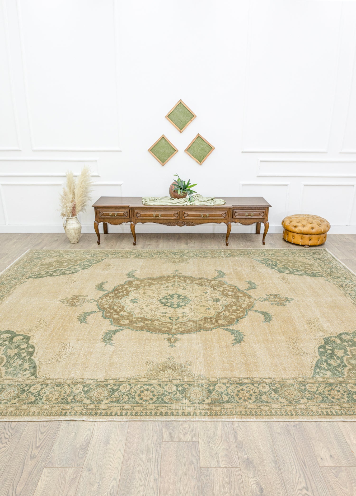 Bangu Vintage El Dokuma Isparta Halısı 280x387 cm