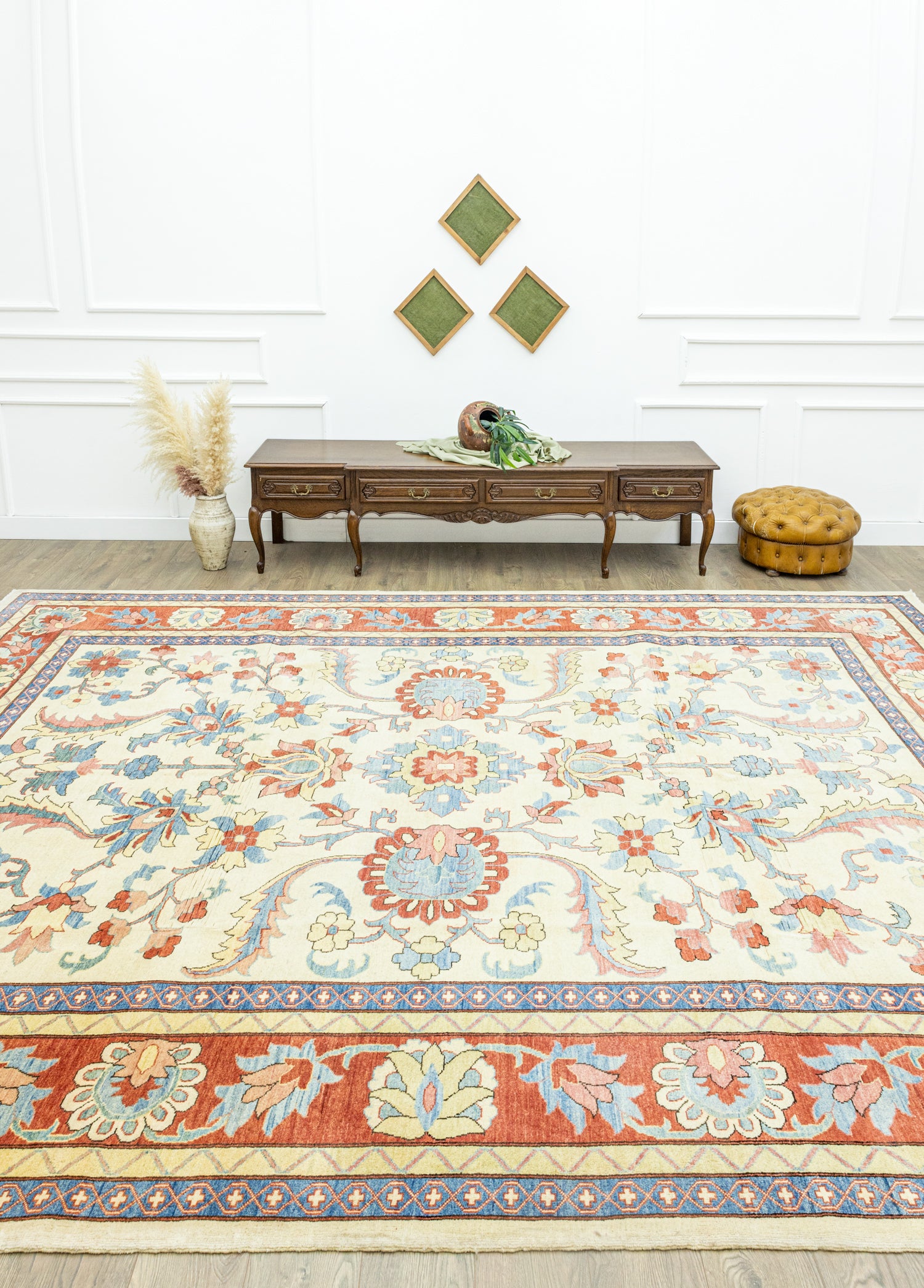 Saiva El Dokuma Büyük Uşak Halı 307x414 cm