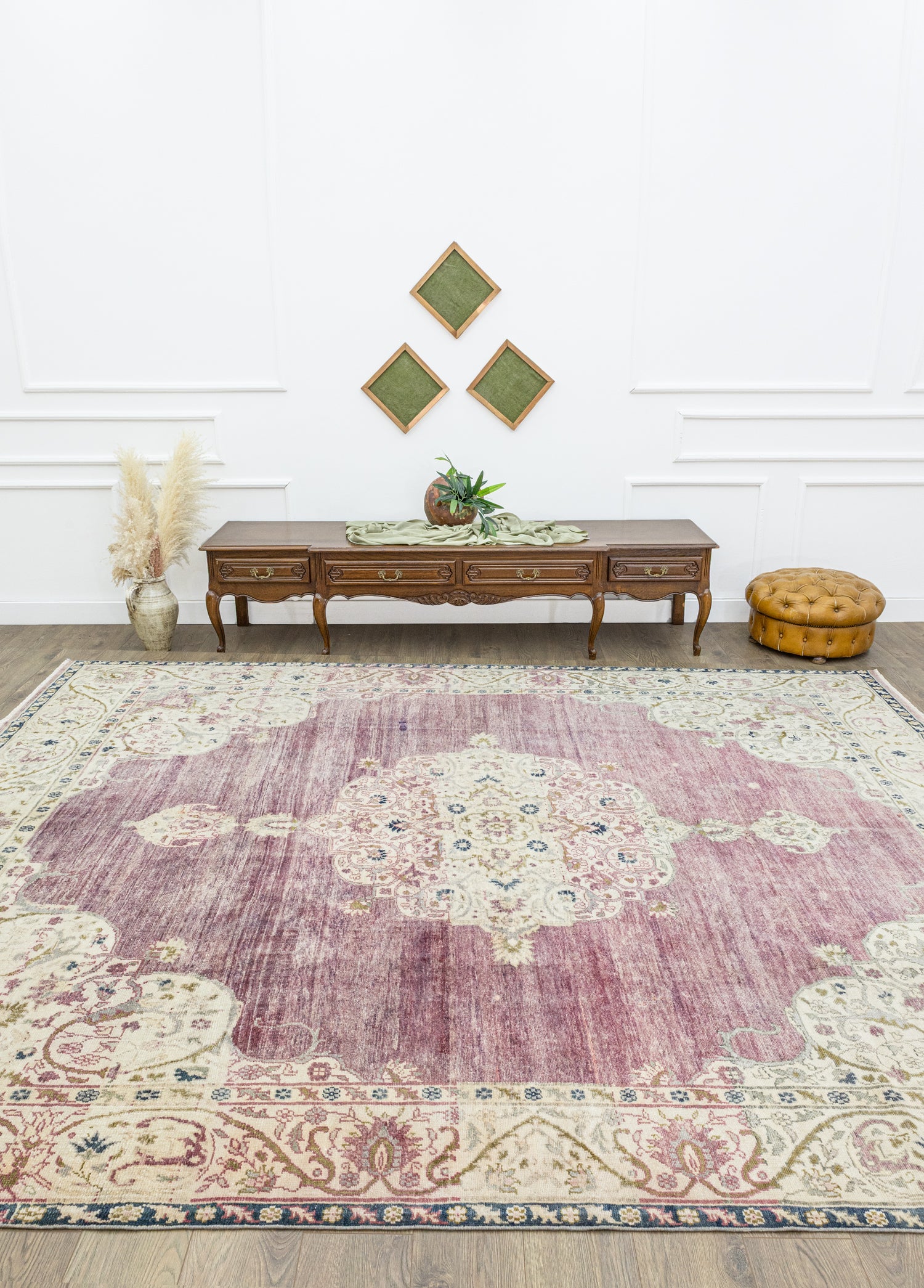 İynem Madalyon Desenli El Dokuma Halı 266x350 cm