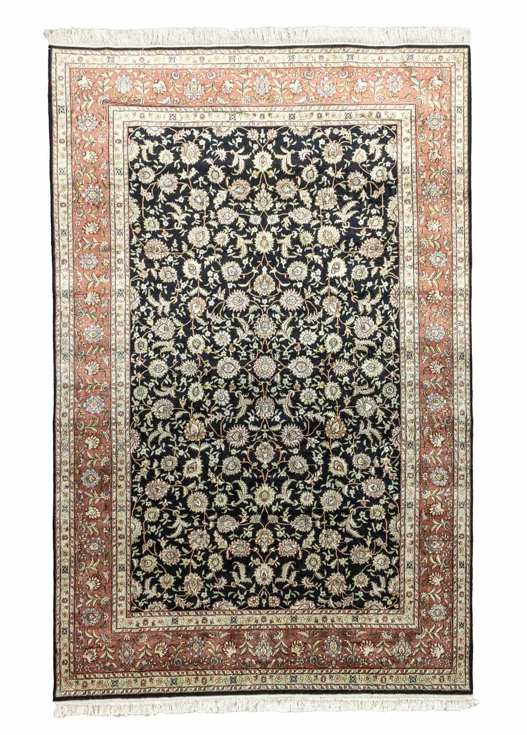 Dalya Çiçek Desenli El Dokuma Halı 182x274 cm