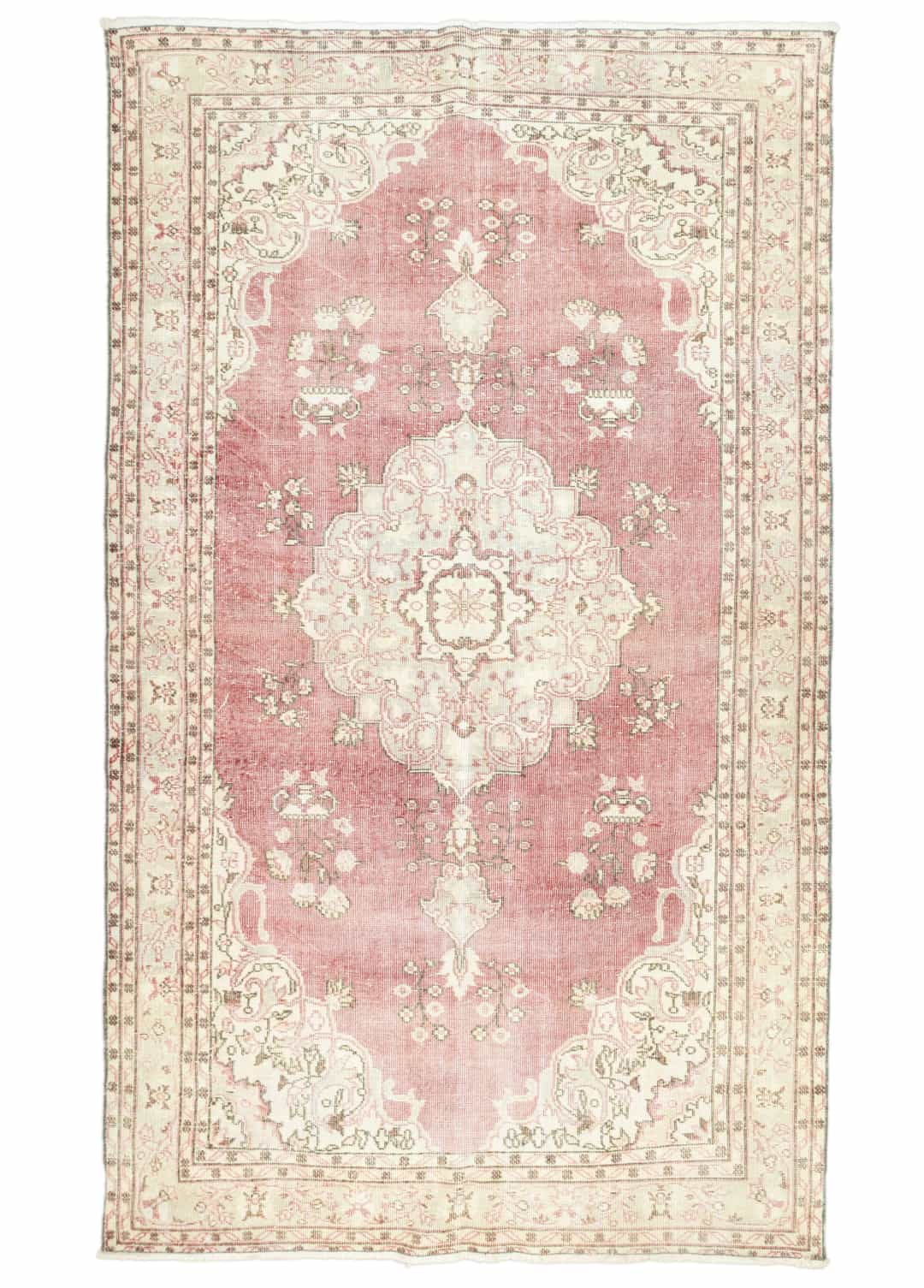 Payam Çiçek Desenli El Dokuma Halı 181x301 cm