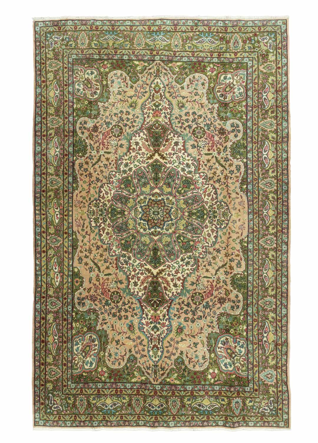 Olivia Madalyon Tasarımlı El Dokuma Halı 206x309 cm