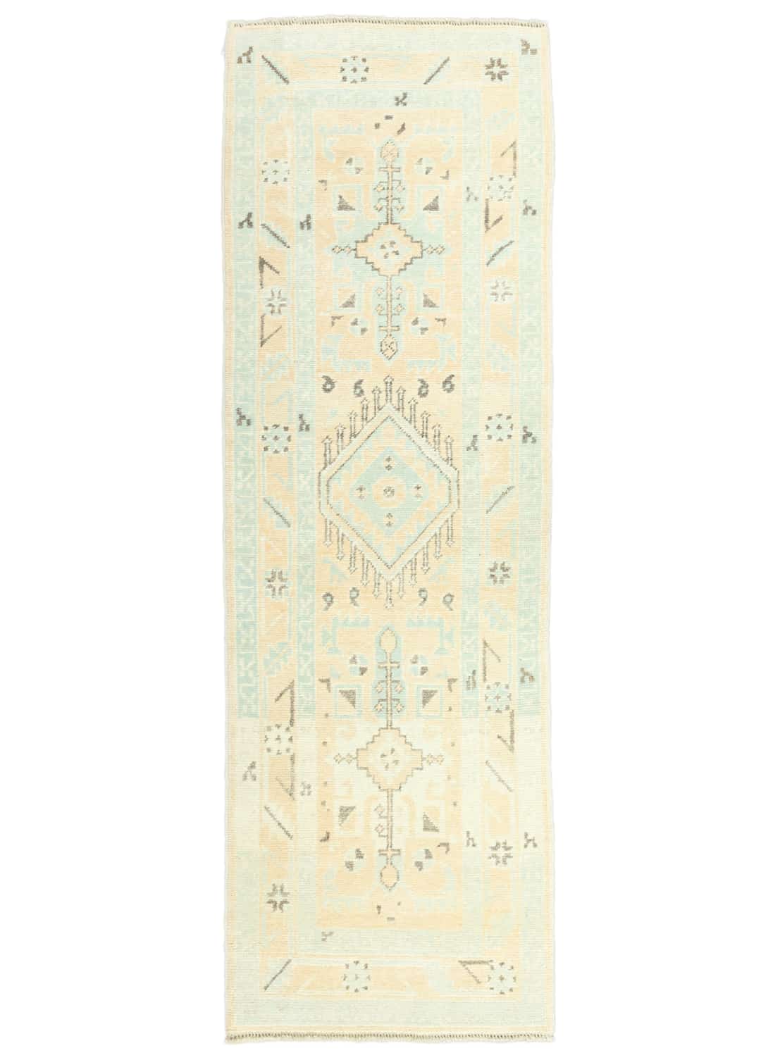 Dolf Pastel Renkli Uşak Yolluk 85x280 cm