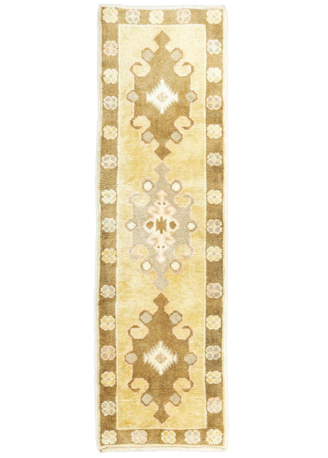 Bordeux El Dokuma Uşak Yolluk 55x180 cm