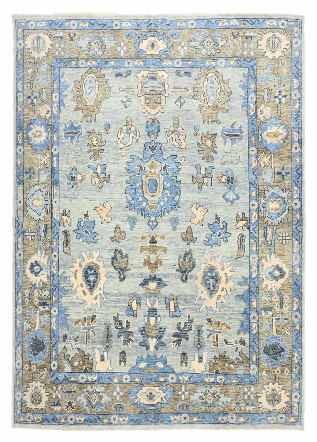 Maise El Dokuma Yün Uşak Halısı 254x290 cm