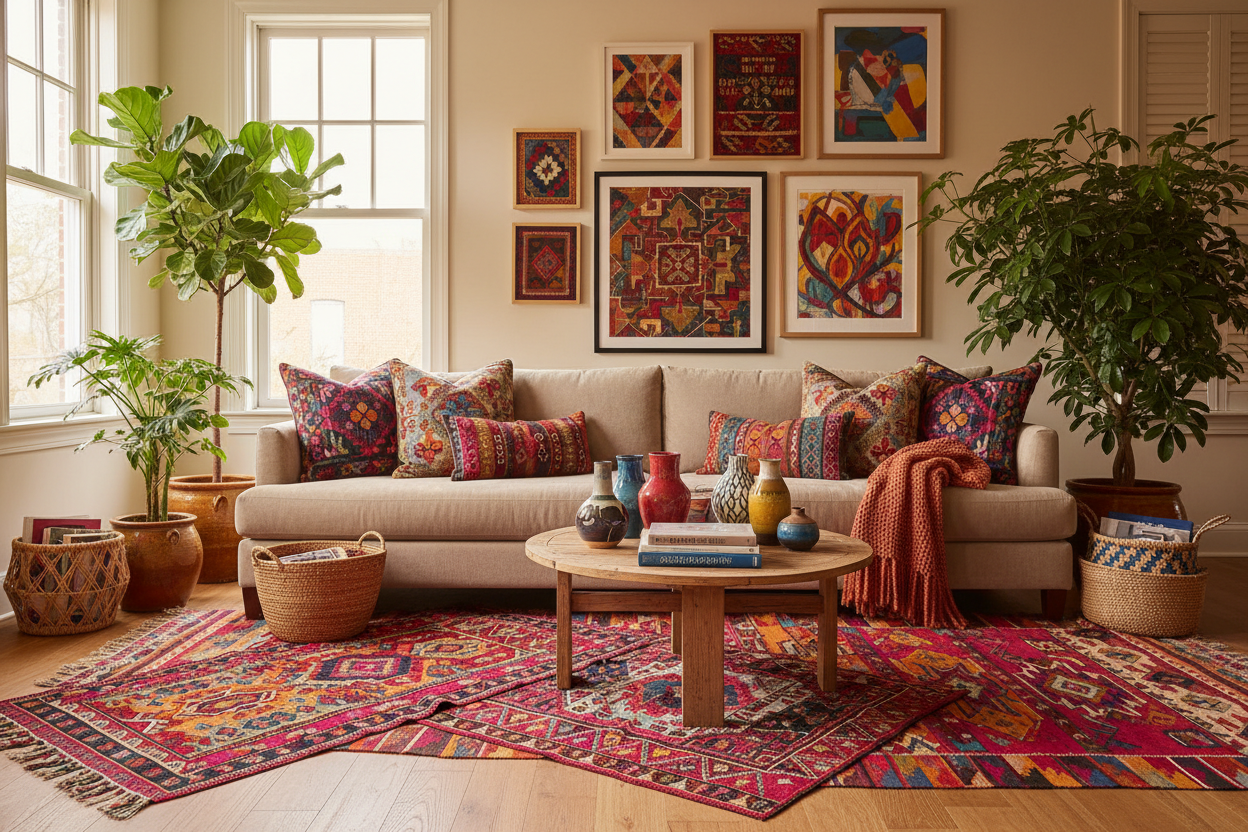 Decoration Tips to Add Color to the Living Room