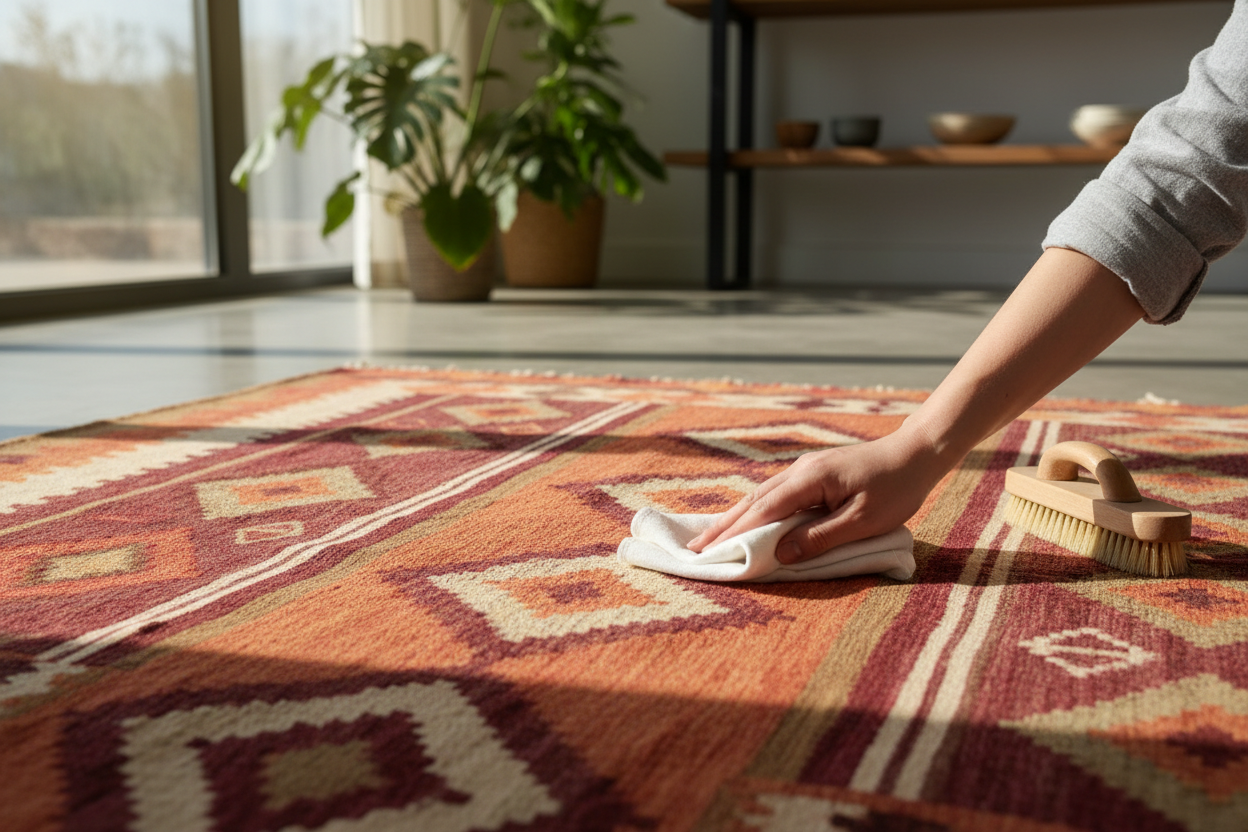 El Dokuma Halı Modelleri Nasıl Temizlenir?