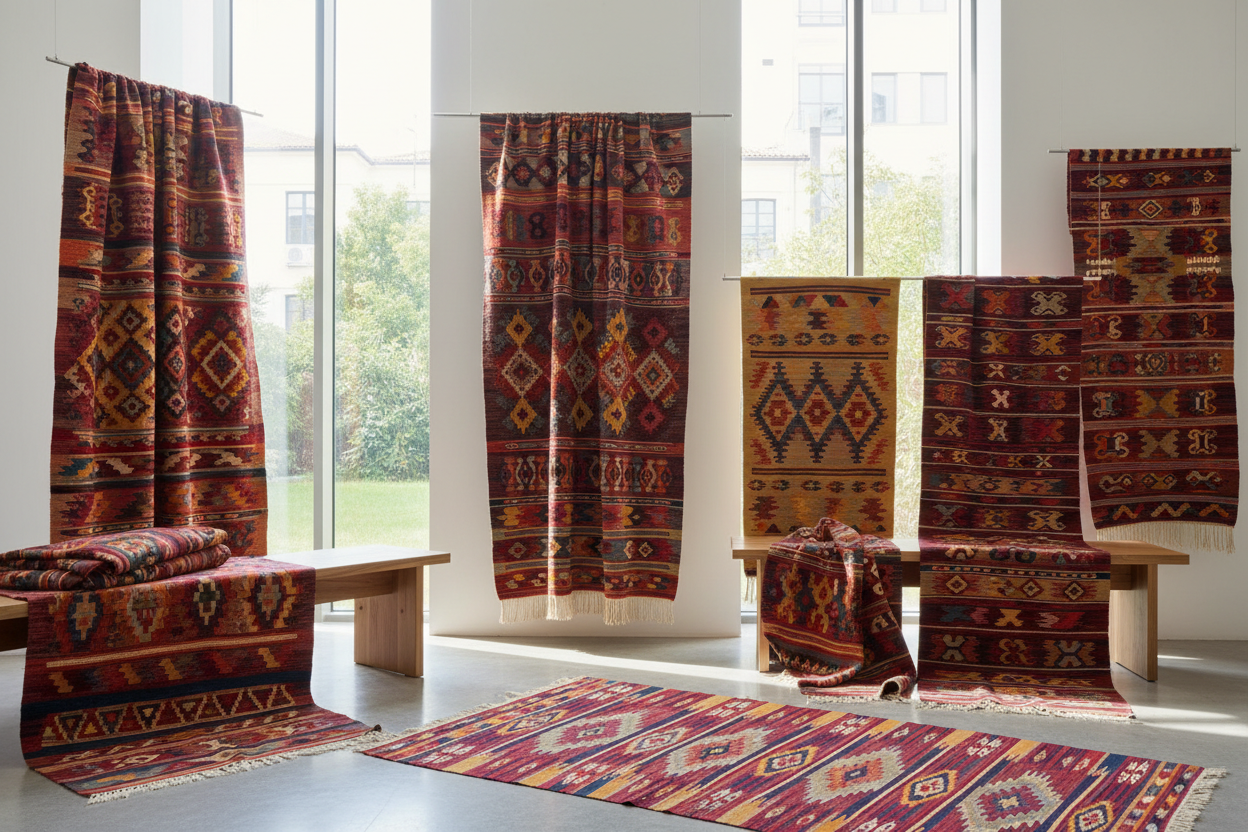 El Dokuma Köy Kilimleri İle Geleneksel Dokunuşların Modern Yansımaları