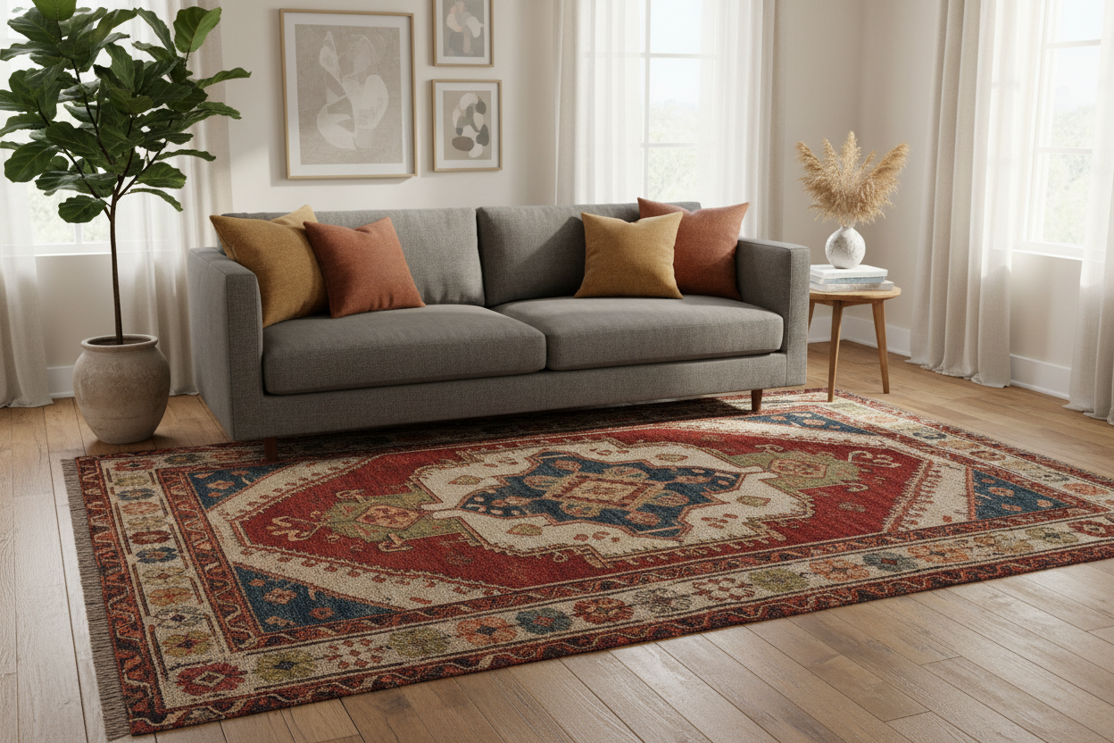 Ev Dekorasyonunda Vintage Halı Esintileri