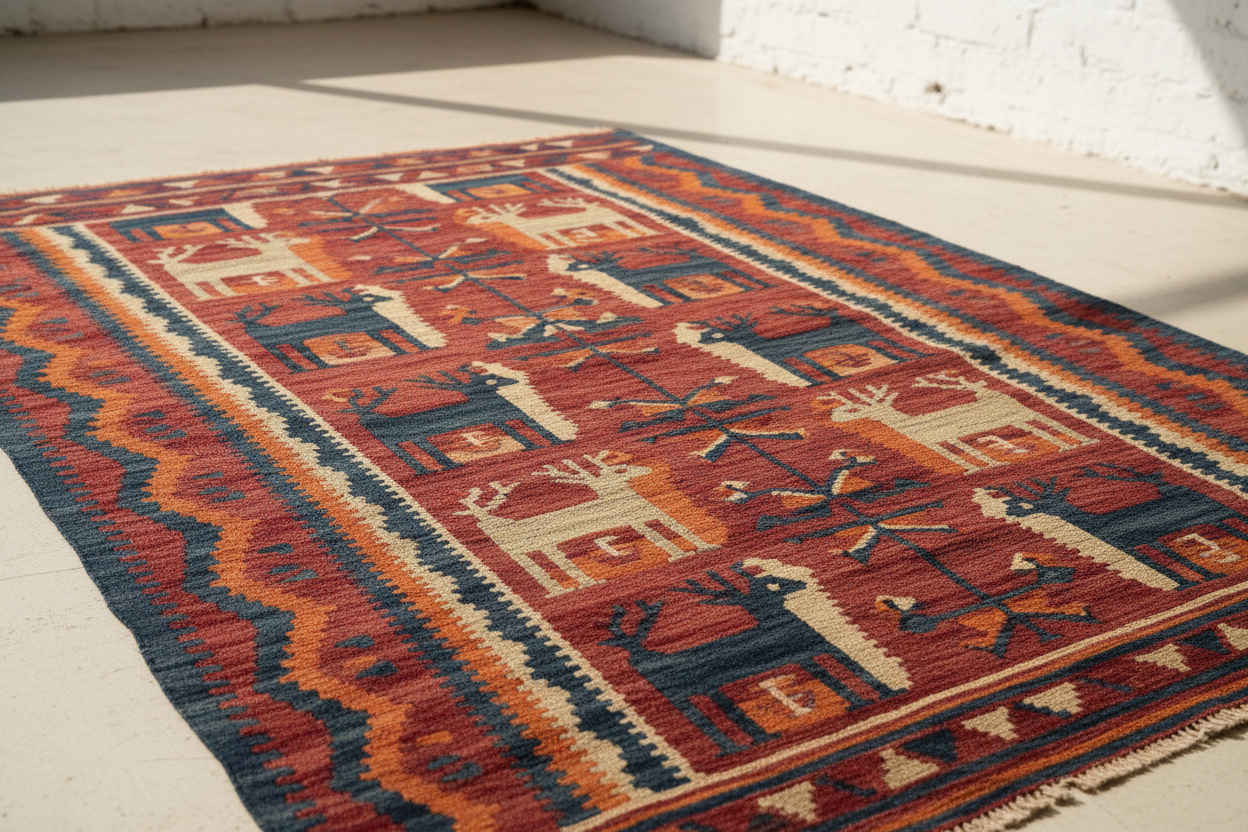 Geyik Desenli Halılar