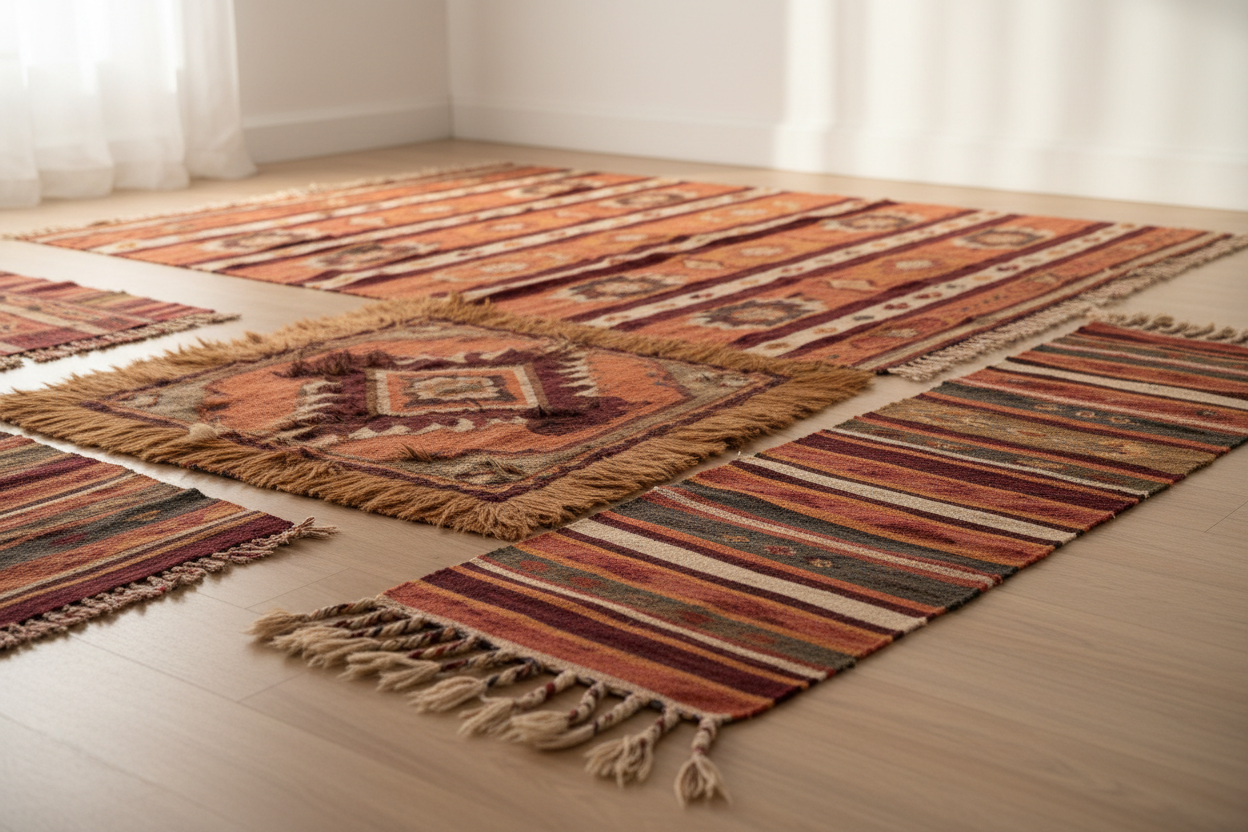 Goat Hair Rug and Kilim Models