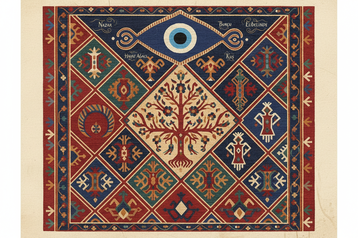 Halı ve Kilim Motifleri ve Anlamları Nelerdir?