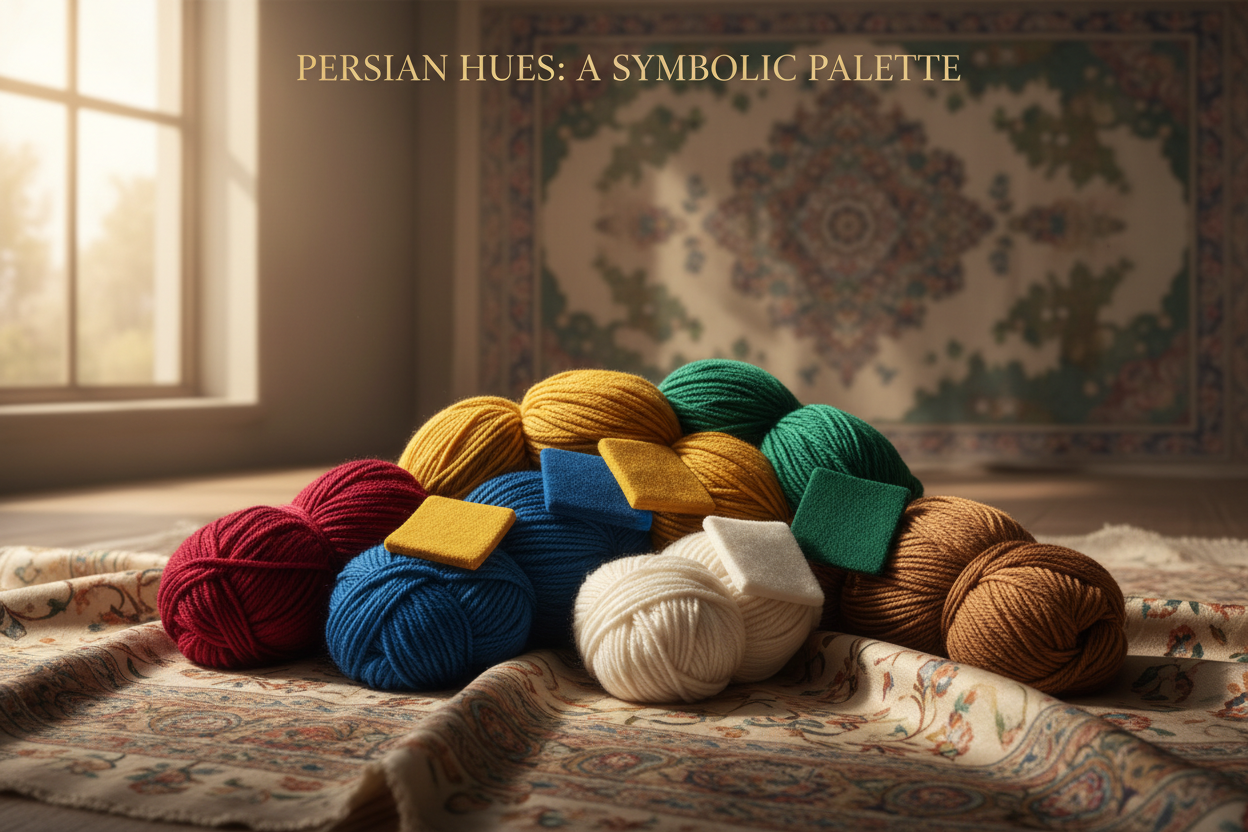 İran Halı Renkleri ve Anlamları