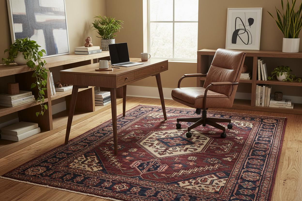 Recreate Your Office with Persian Rug – Soho Antiq