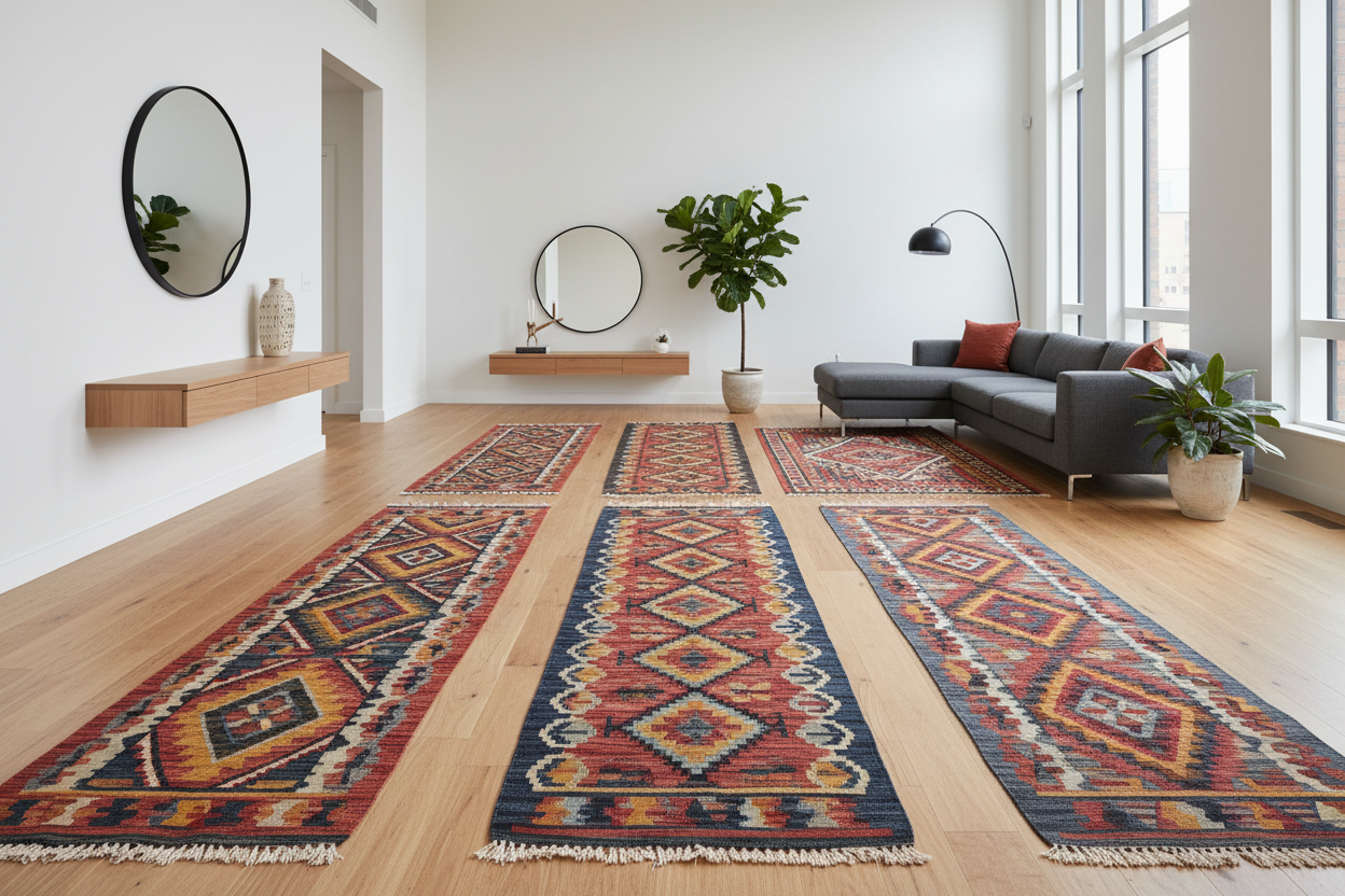 Renkli Runner Modelleri ile Modern Dekorasyon Önerileri