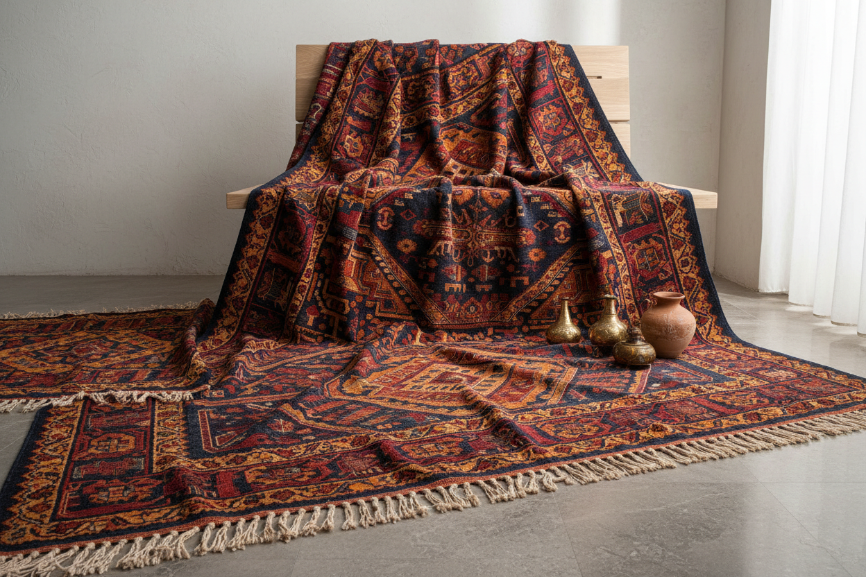 Sumak İran Kilimleri: Geleneksel Dokuma Sanatının Zarif Yansımaları