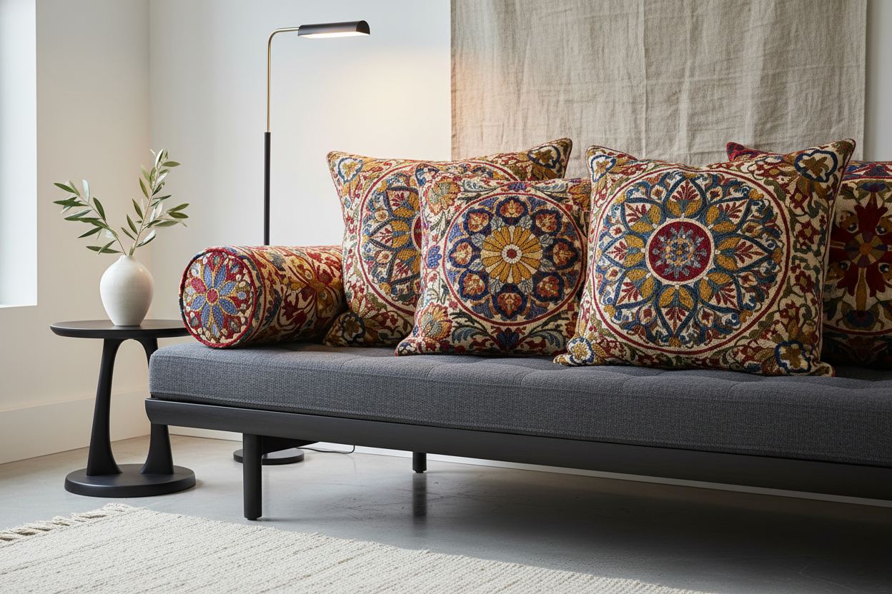 Suzani Kırlentler: Geleneksel El İşçiliğinin Modern Yorumları