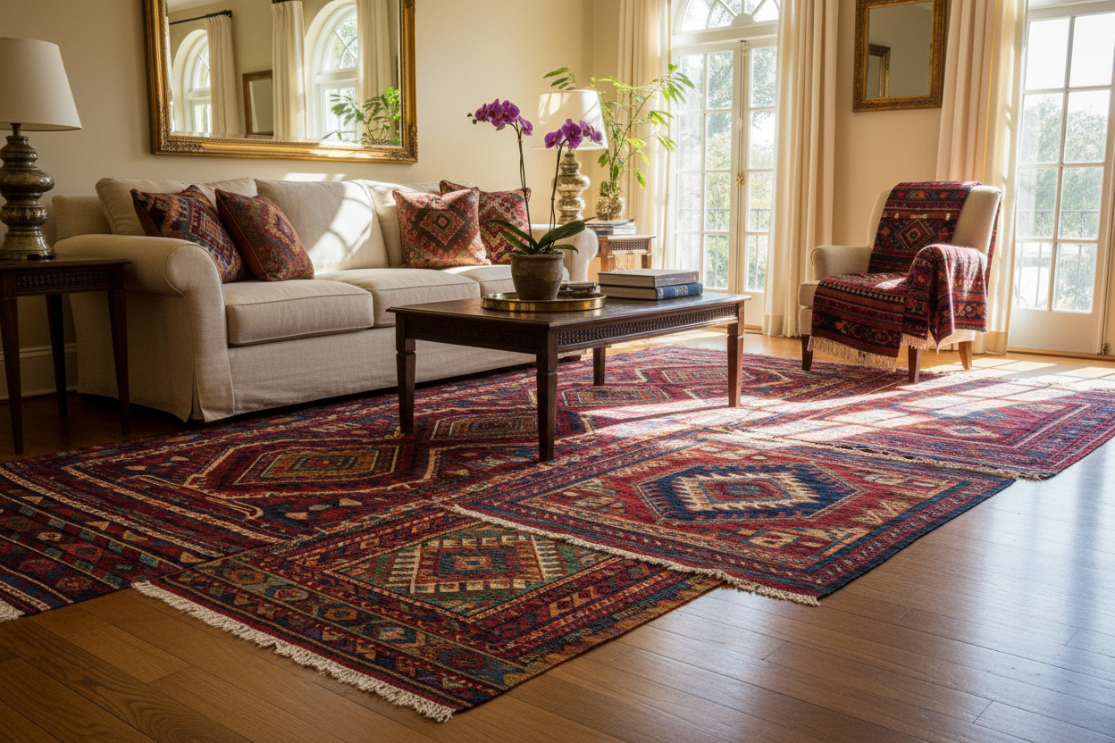 The Magic of Colors and Art: Revitalize Your Home with Handwoven Rugs