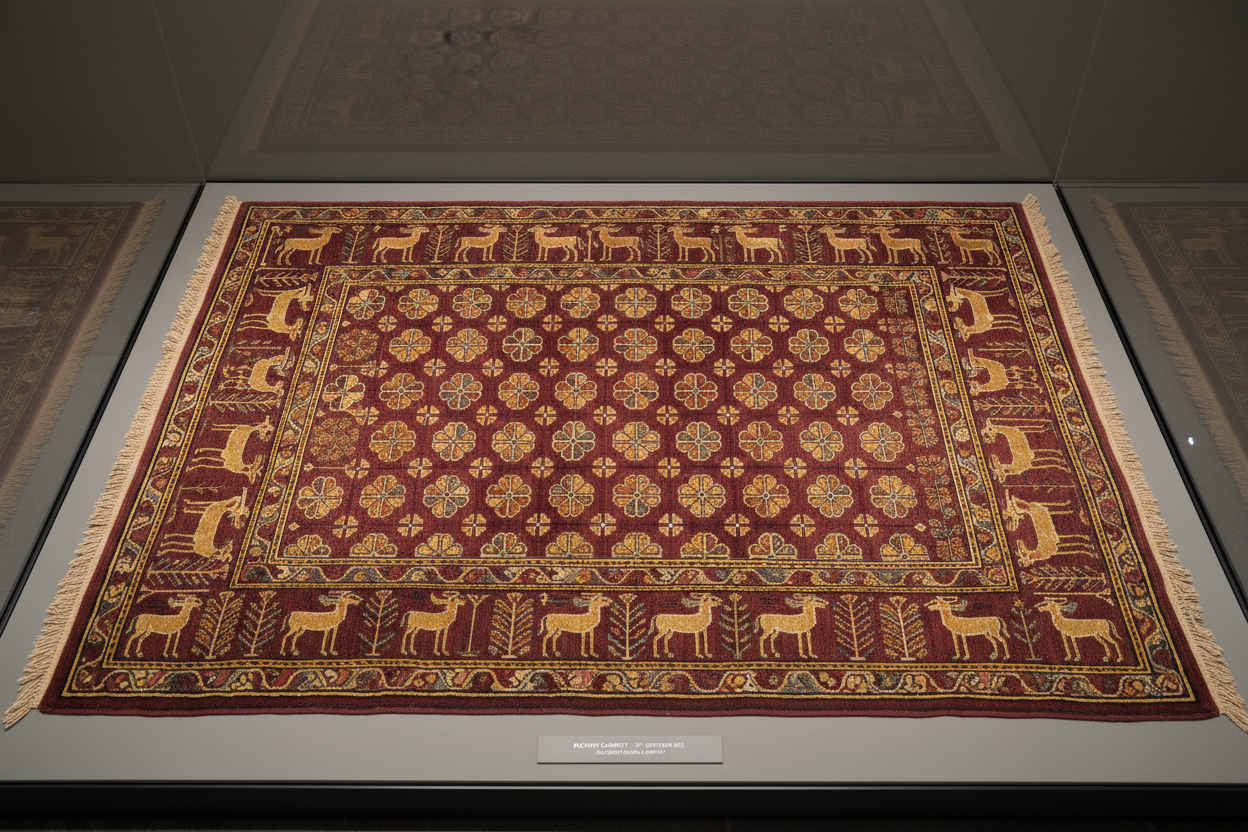 The Oldest Known Carpet in the World is the 'Pazyryk' Carpet