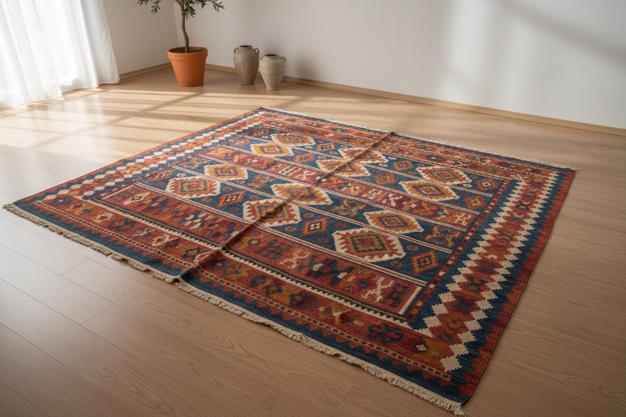 The Story and Features of "Çift Kanatlı Kilim" (Double-Winged Kilims)